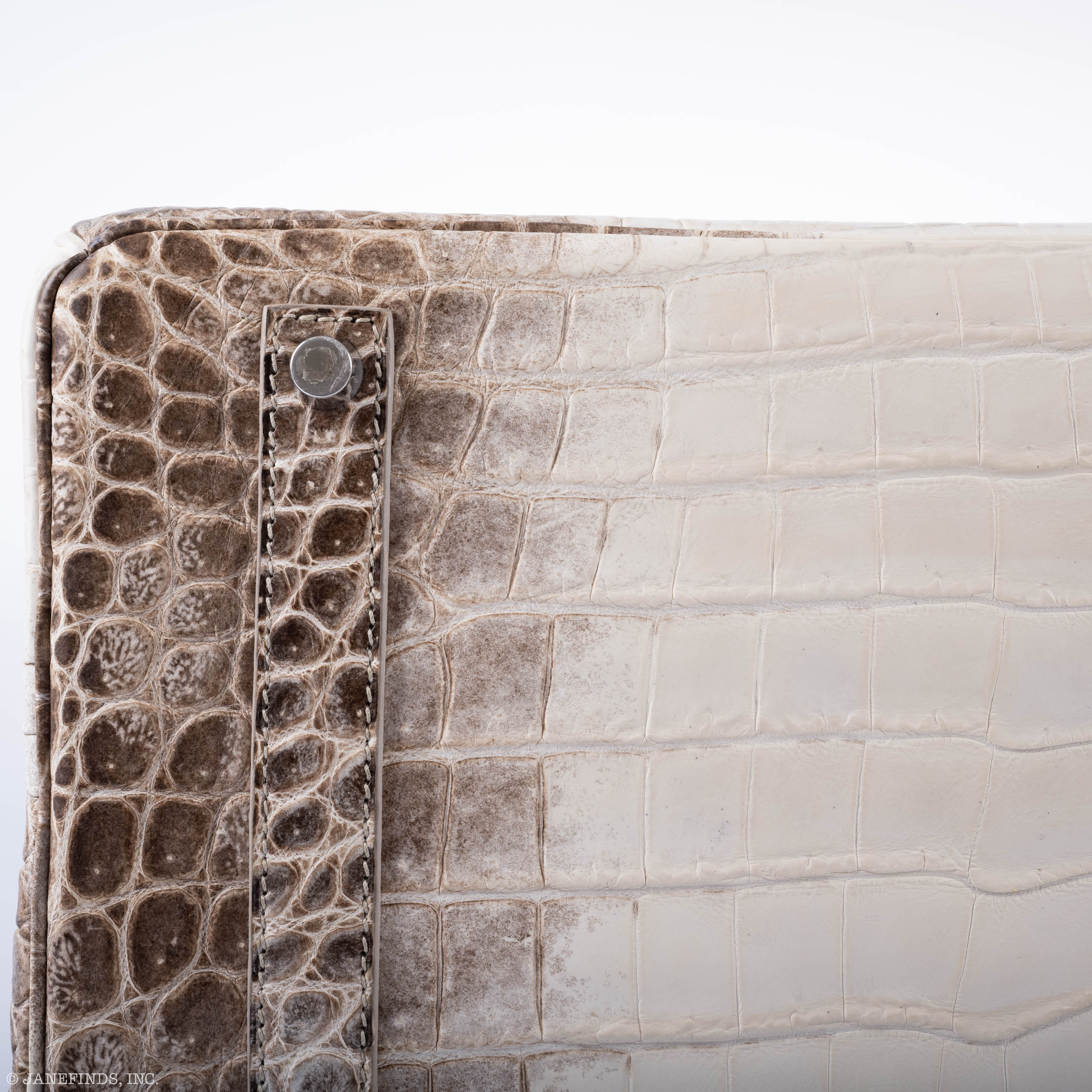 Hermès Birkin 35 Himalaya Niloticus Crocodile 18K White Gold & Diamond Hardware