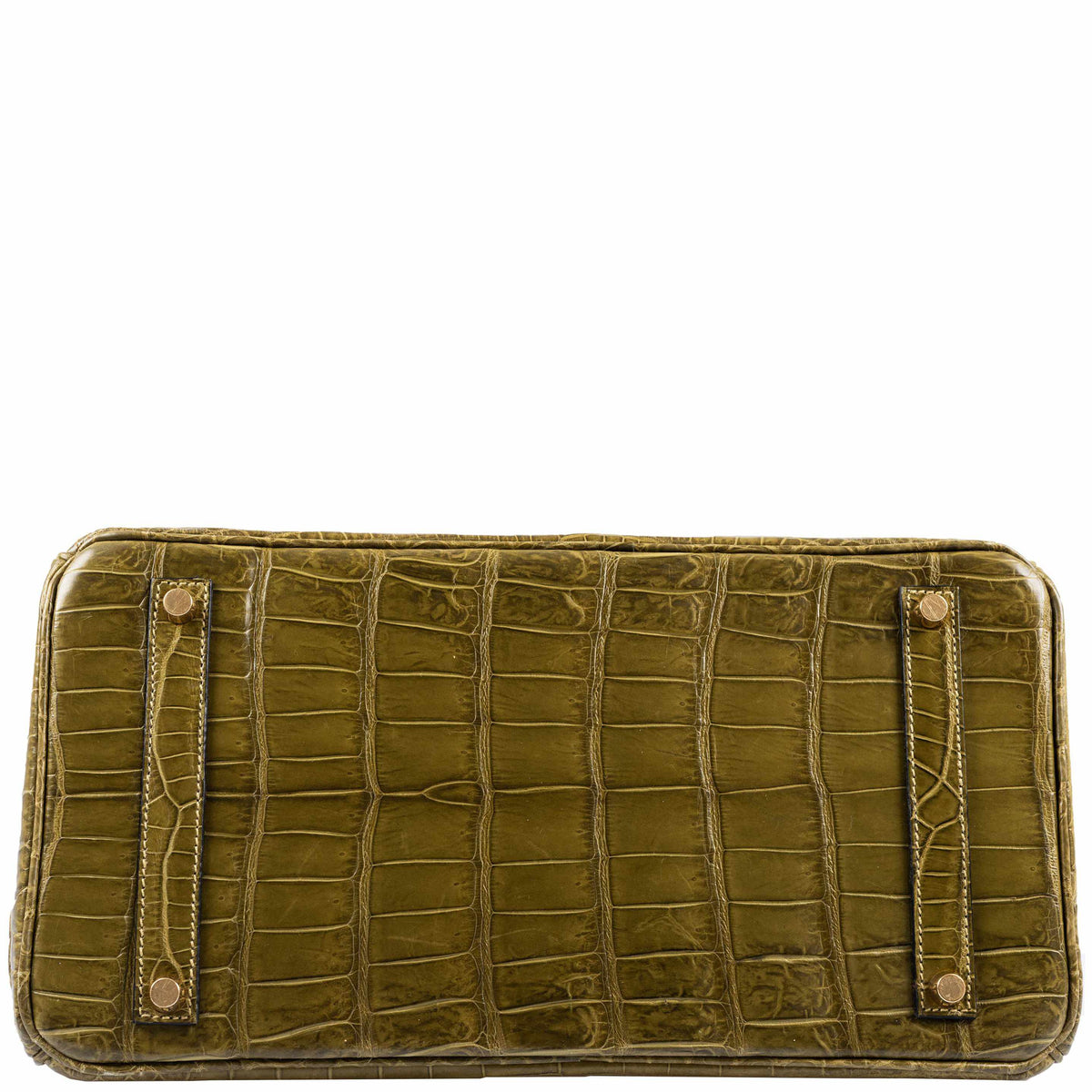 Hermès Birkin 35 in Vert Véronèse Porosus Crocodile with Gold hardware, image 7 of 10