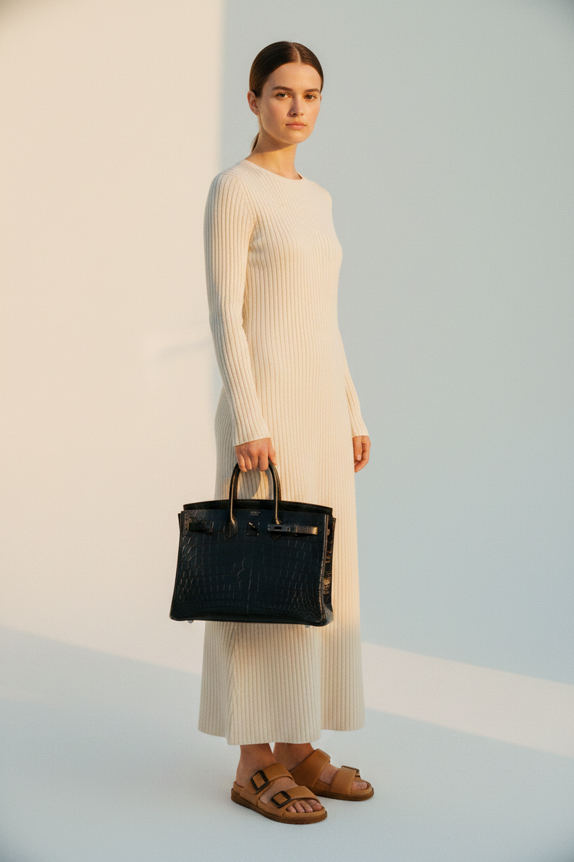 Hermès Birkin 35 SO BLACK Matte Niloticus Crocodile PVD Hardware