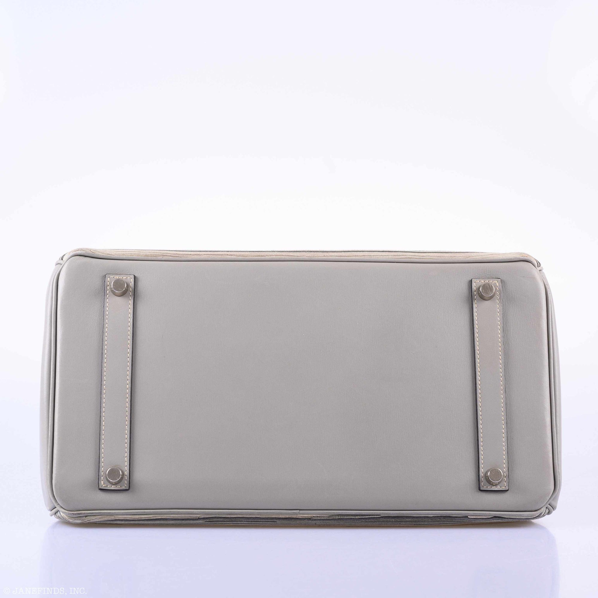 Hermès Birkin 35 Vibrato & Gris Tourterelle Box Calf Palladium Hardware