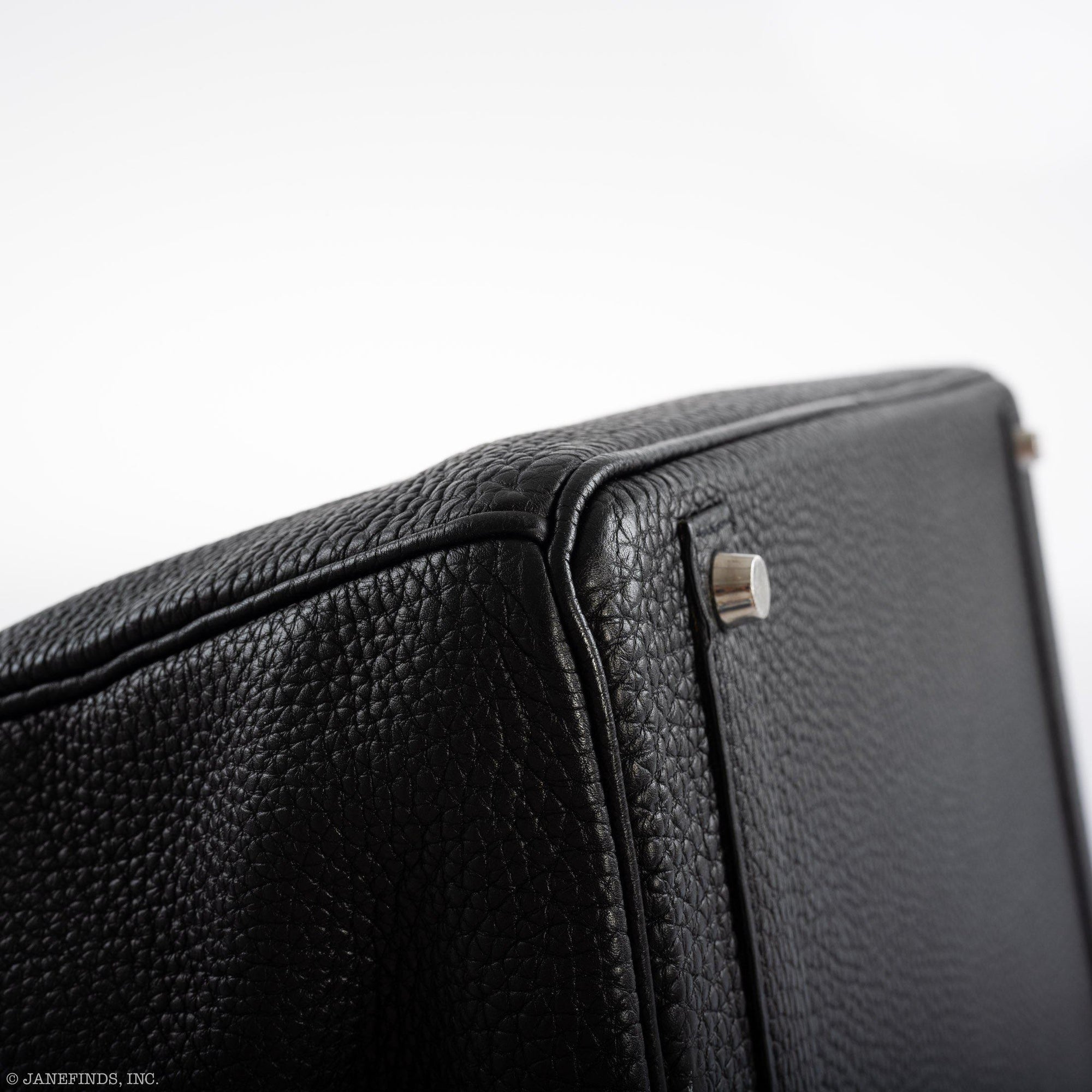 Hermès Birkin 40 Black Togo leather Palladium Hardware