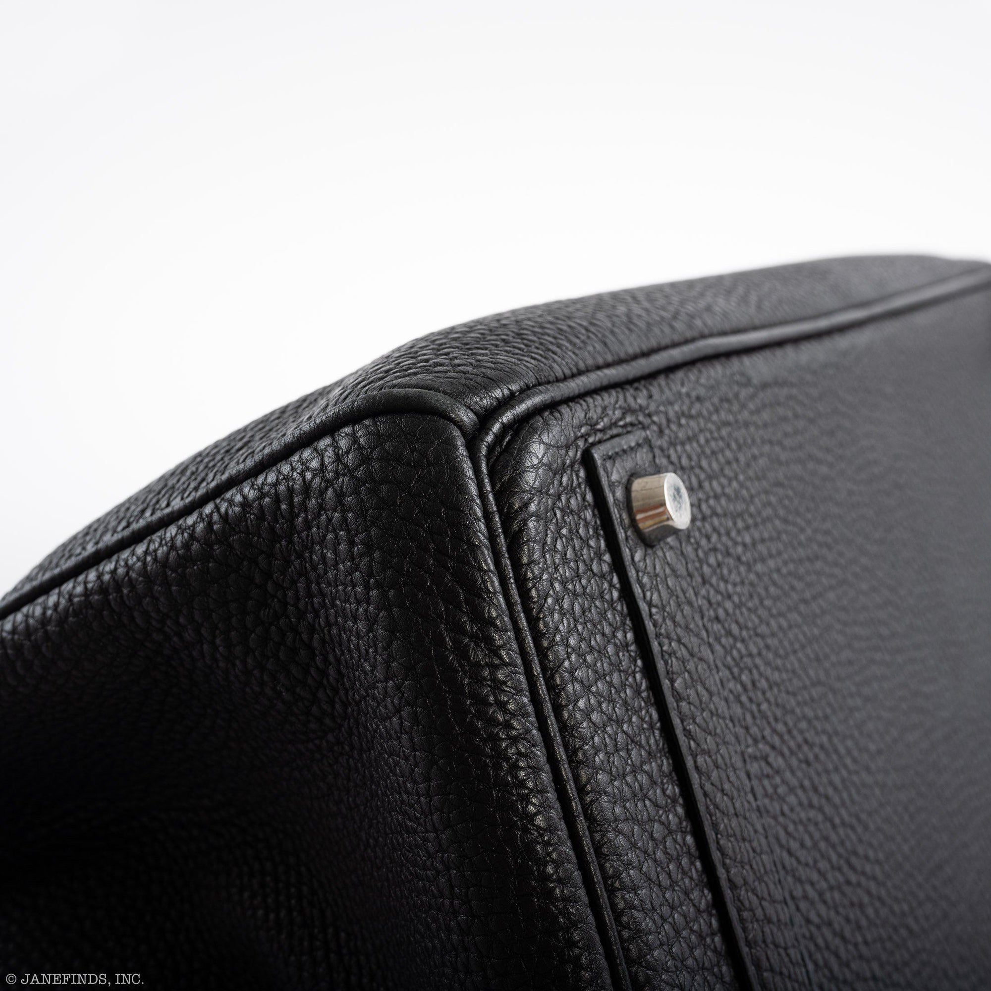 Hermès Birkin 40 Black Togo leather Palladium Hardware