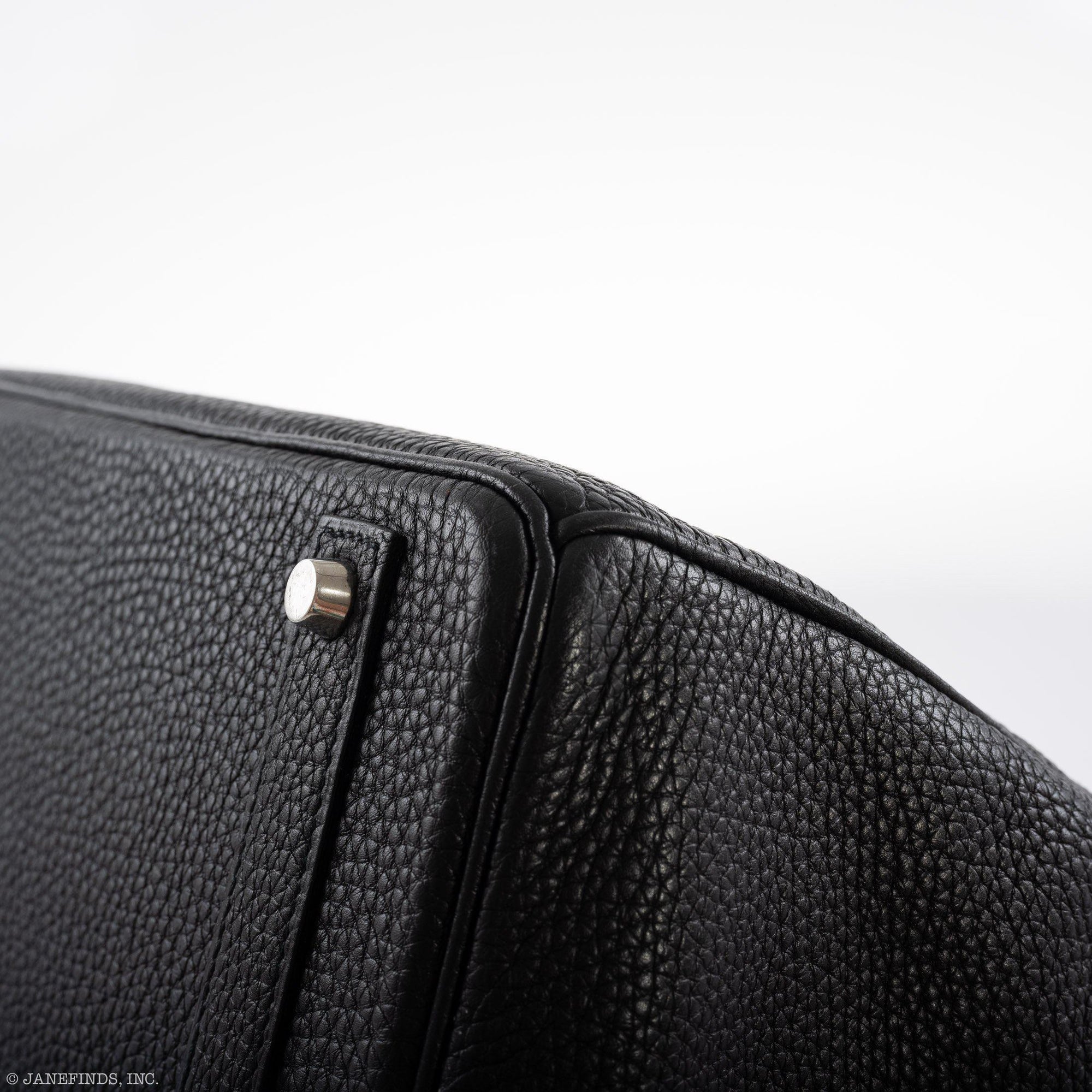 Hermès Birkin 40 Black Togo leather Palladium Hardware