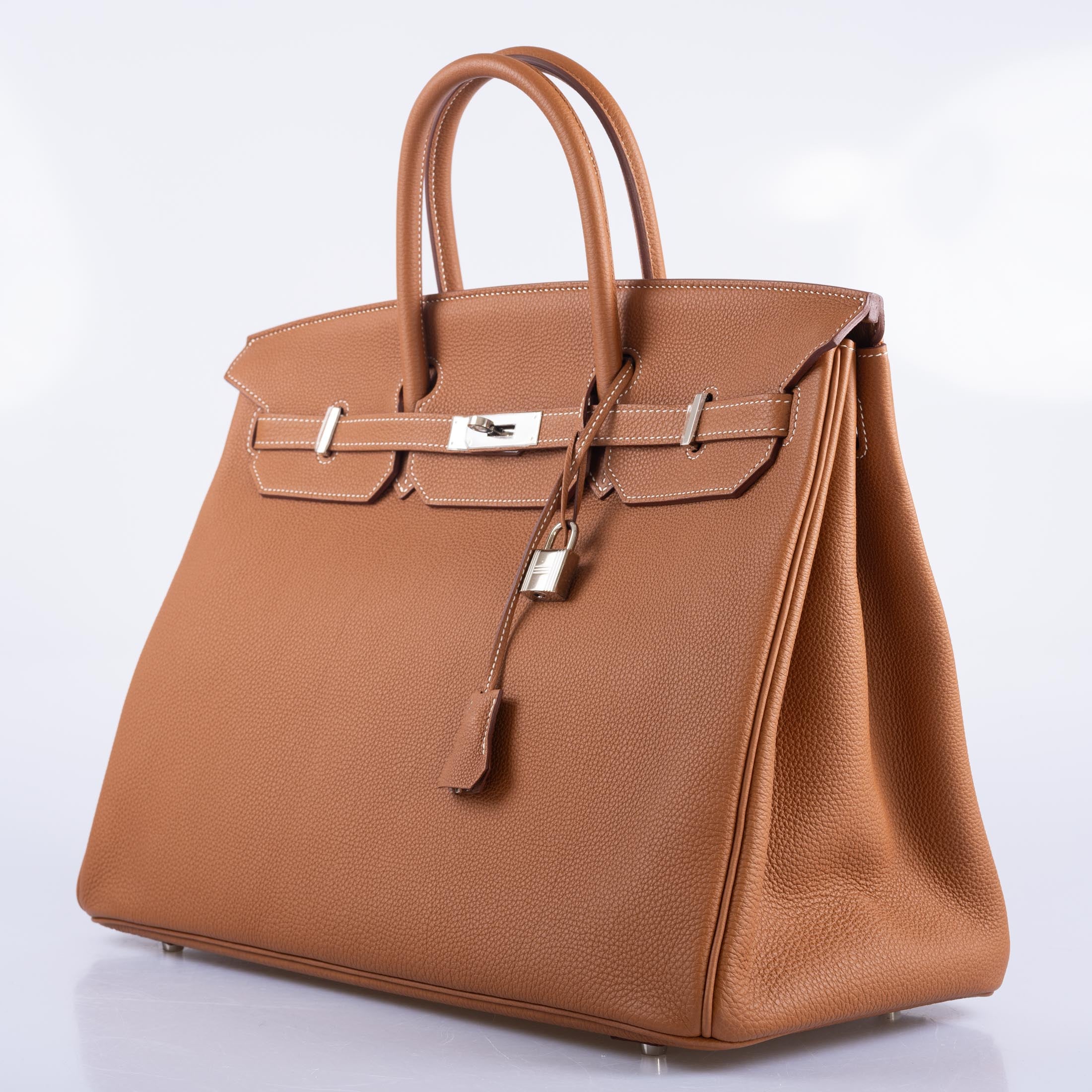 Hermès Birkin 40 Gold Togo Palladium Hardware