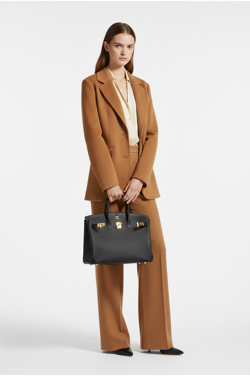 Hermès Birkin 40 HSS Black & Bleu Electric Togo Gold Hardware