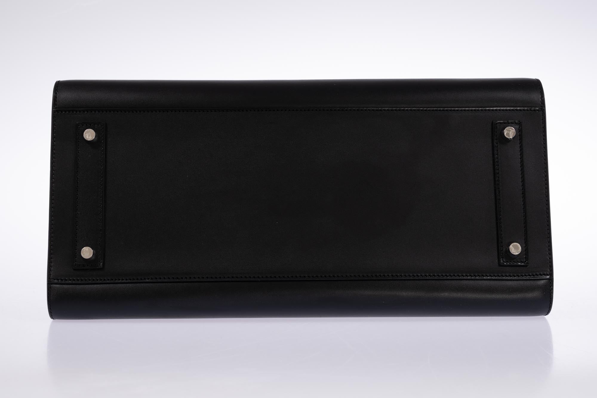 Hermès Birkin 40 Sellier Noir Vache Hunter Palladium Hardware