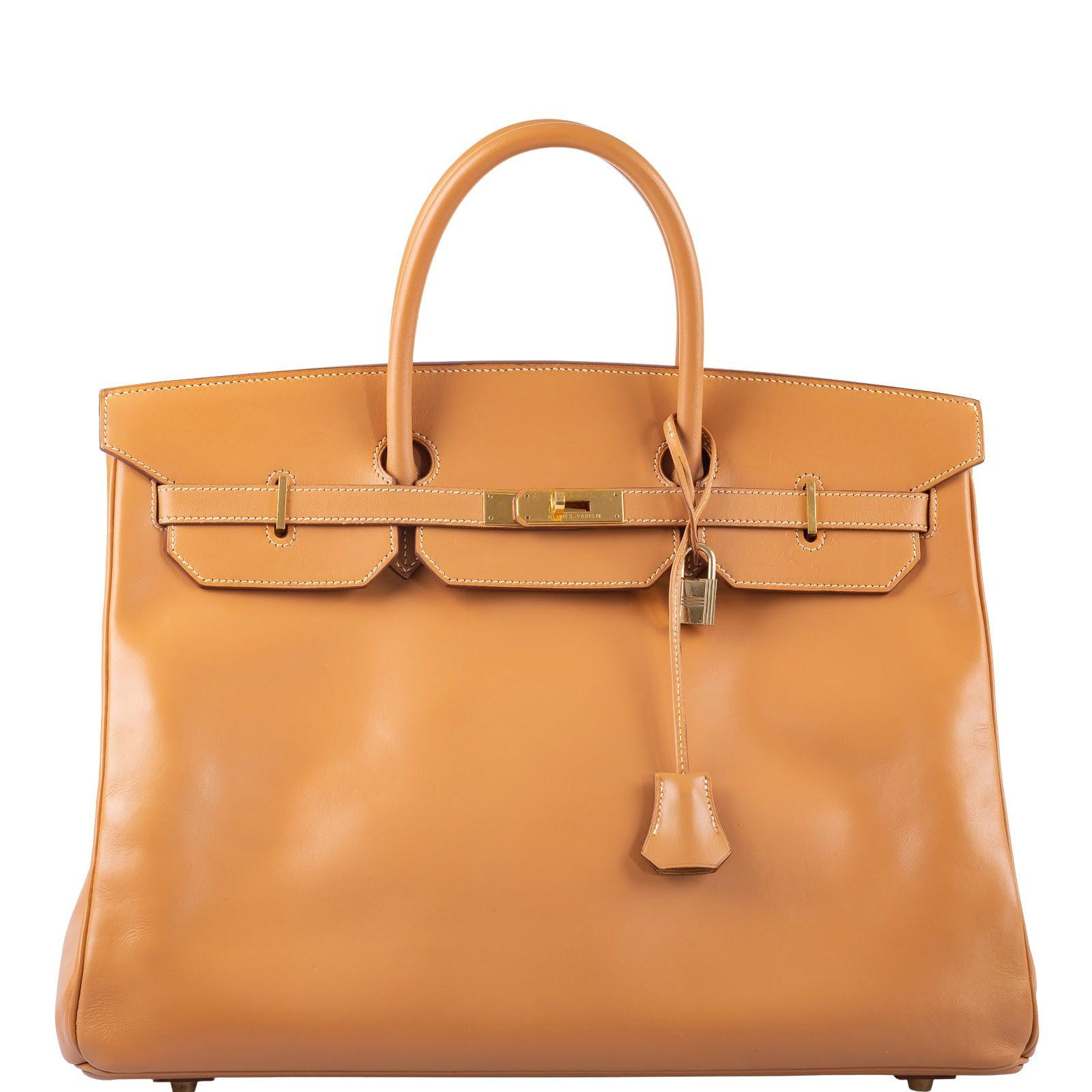 Hermès Birkin 40 Vache Naturelle Gold Hardware