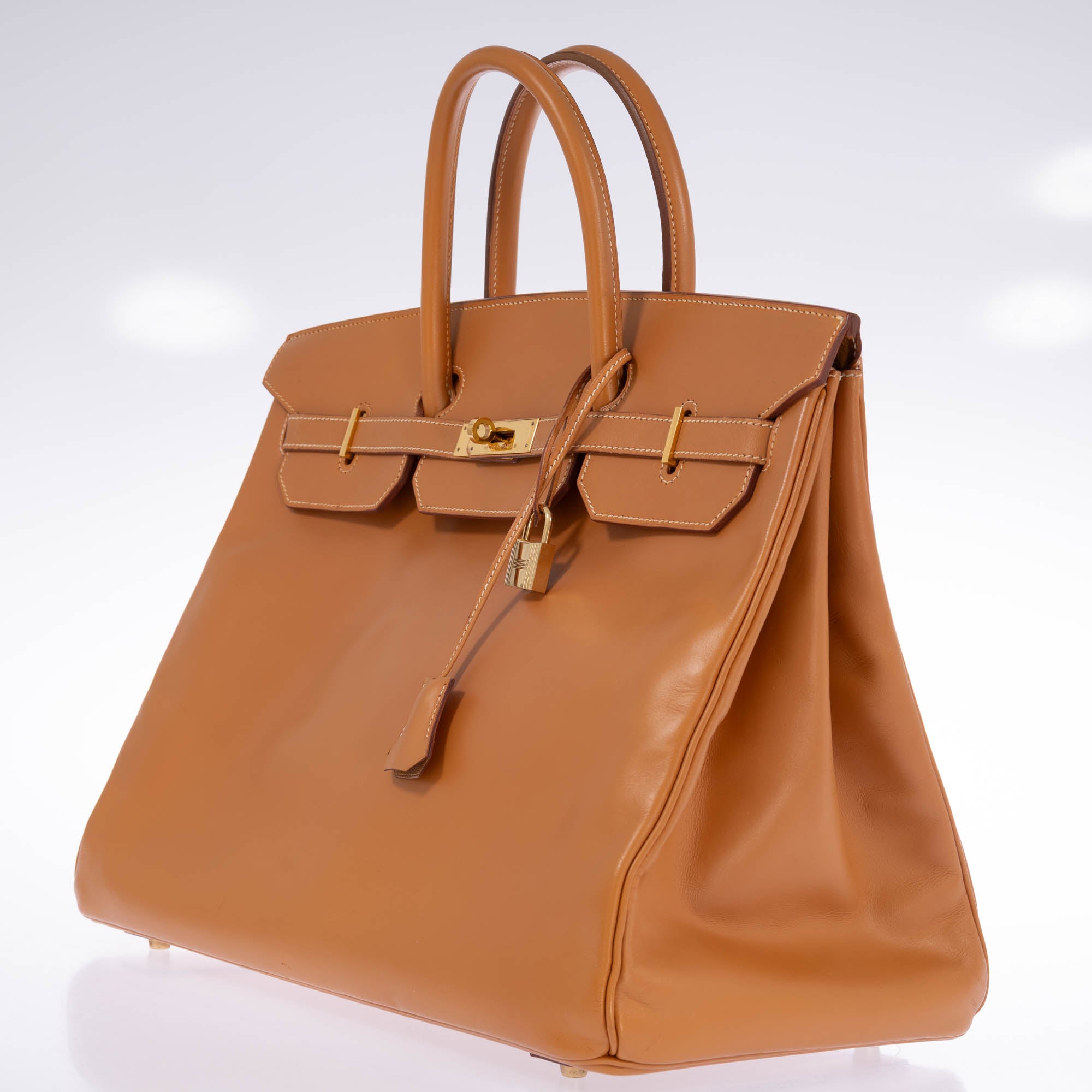 Hermès Birkin 40 Vache Naturelle Gold Hardware