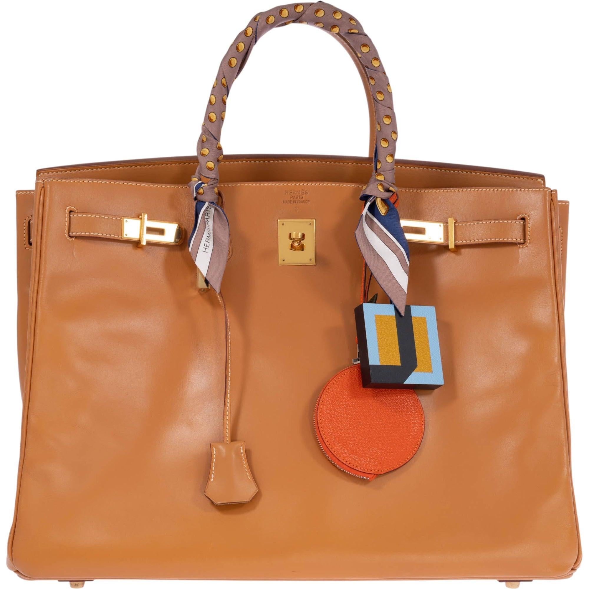 Hermès Birkin 40 Vache Naturelle Gold Hardware