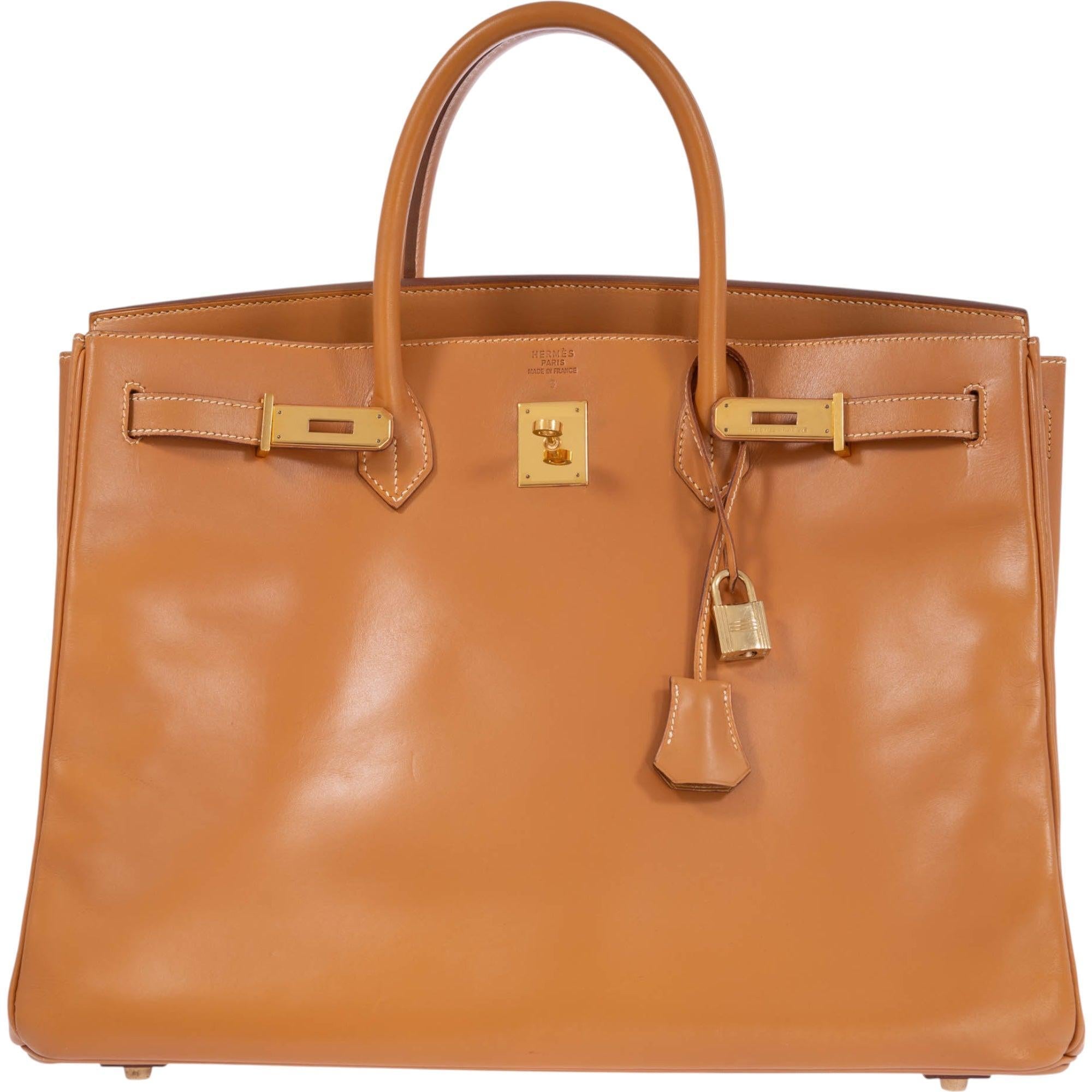 Hermès Birkin 40 Vache Naturelle Gold Hardware