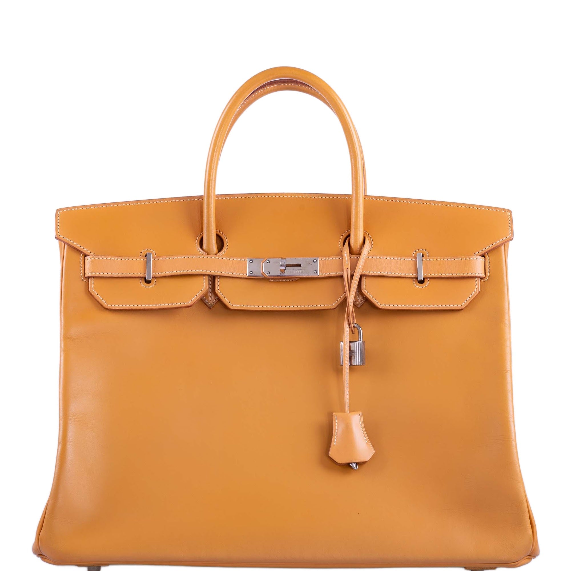 Hermès Birkin 40 Vache Naturelle Palladium Hardware