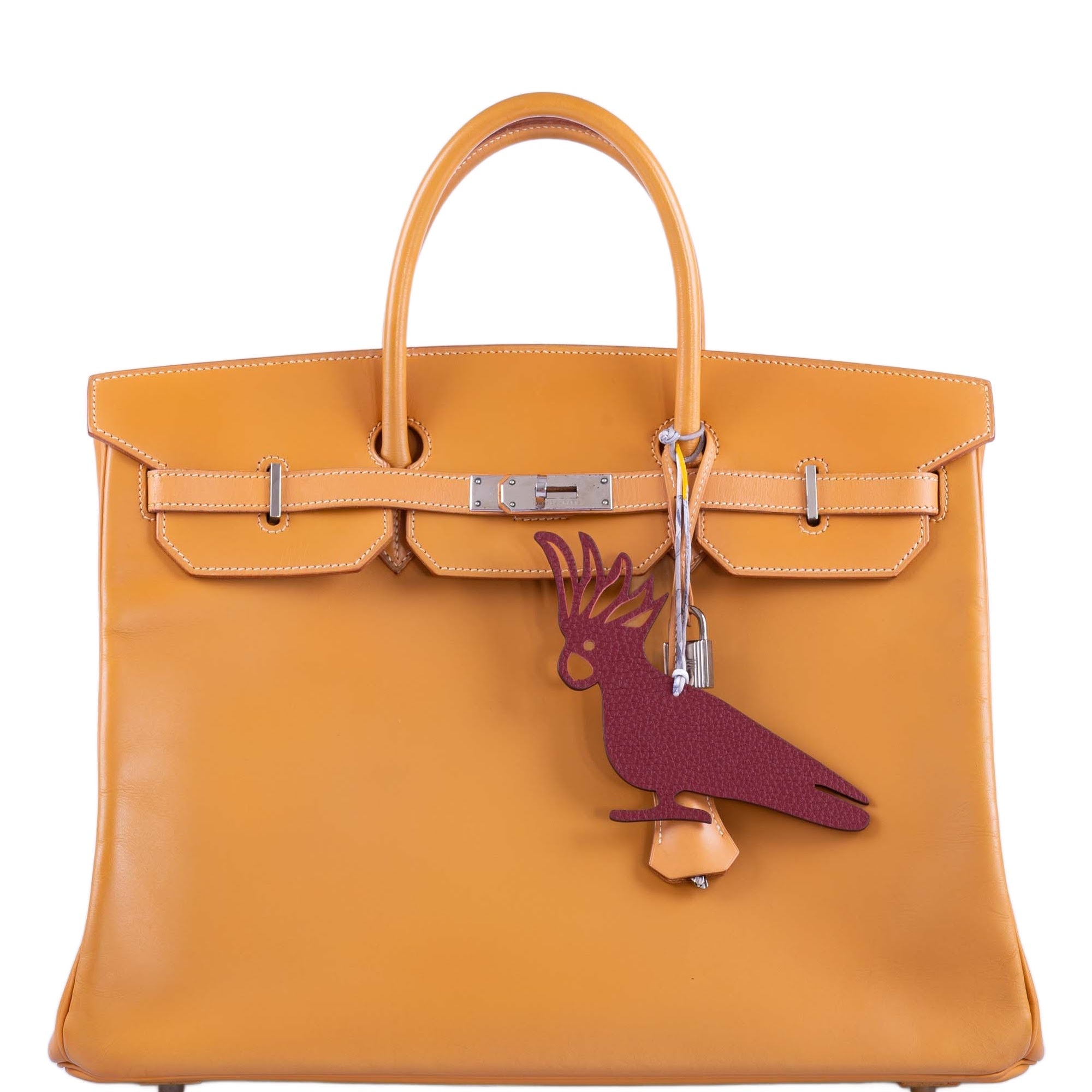 Hermès Birkin 40 Vache Naturelle Palladium Hardware