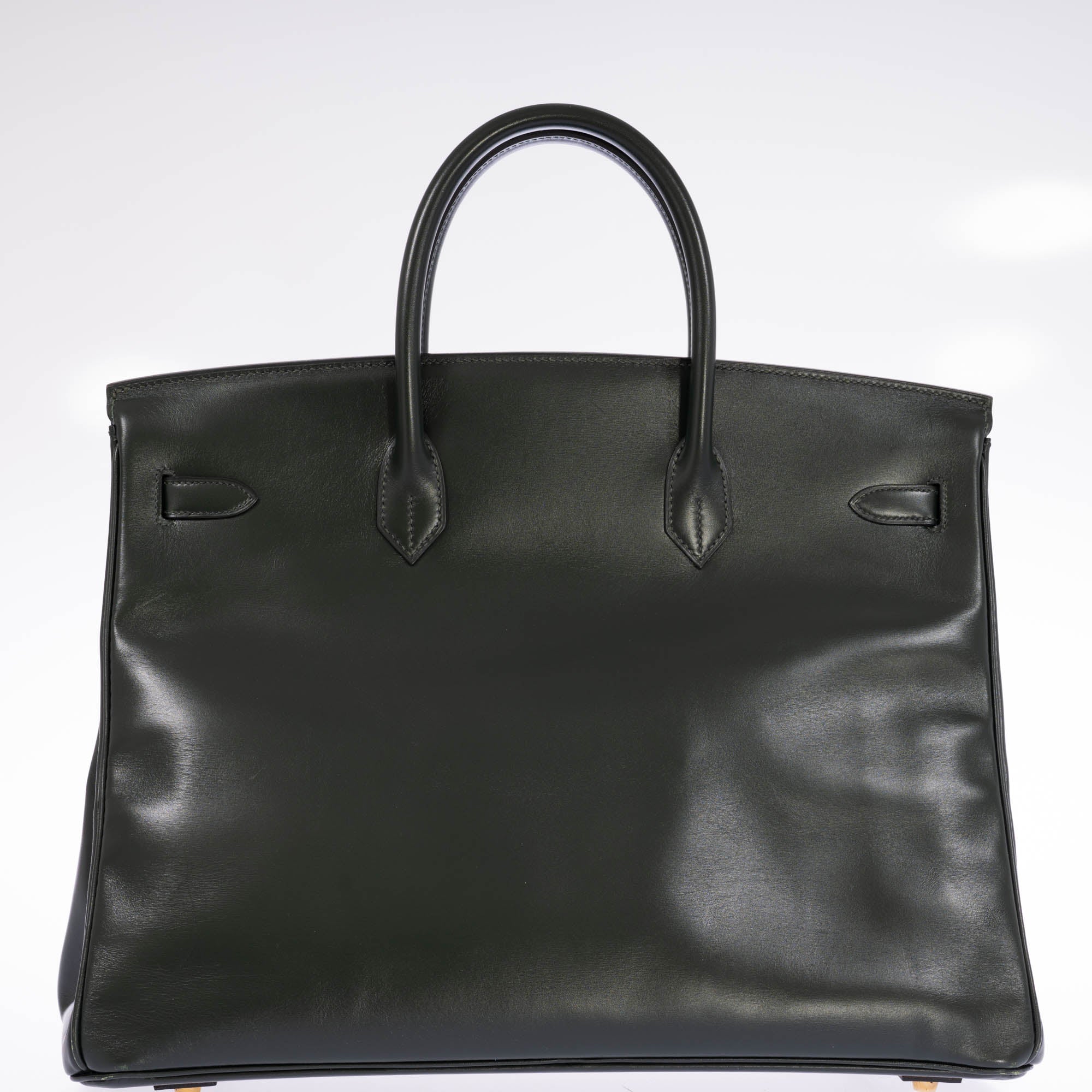 Hermès Birkin 40 Vert Anglais Box Calf Gold Hardware