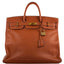 Hermès Birkin 45 HAC Etrusque Clemence leather Gold Hardware