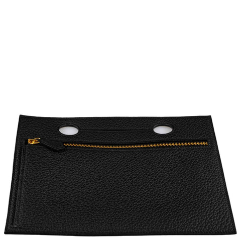 Hermès Birkin Pochette Backpocket Black Togo With Gold Hardware