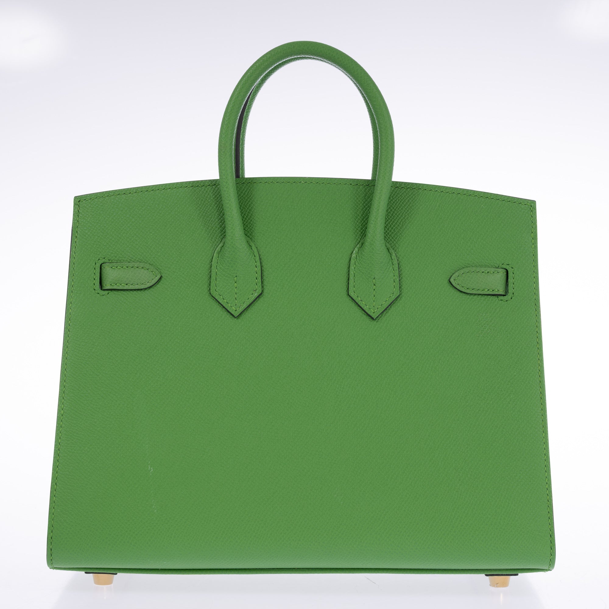 Hermès Birkin Sellier 25 Vert Yucca Epsom Gold Hardware