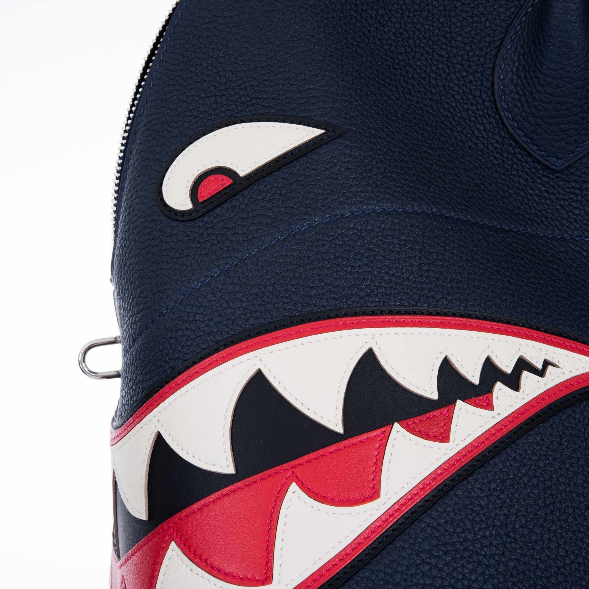 Hermès Bolide Shark 45 Bleu Nuit Togo Palladium Hardware