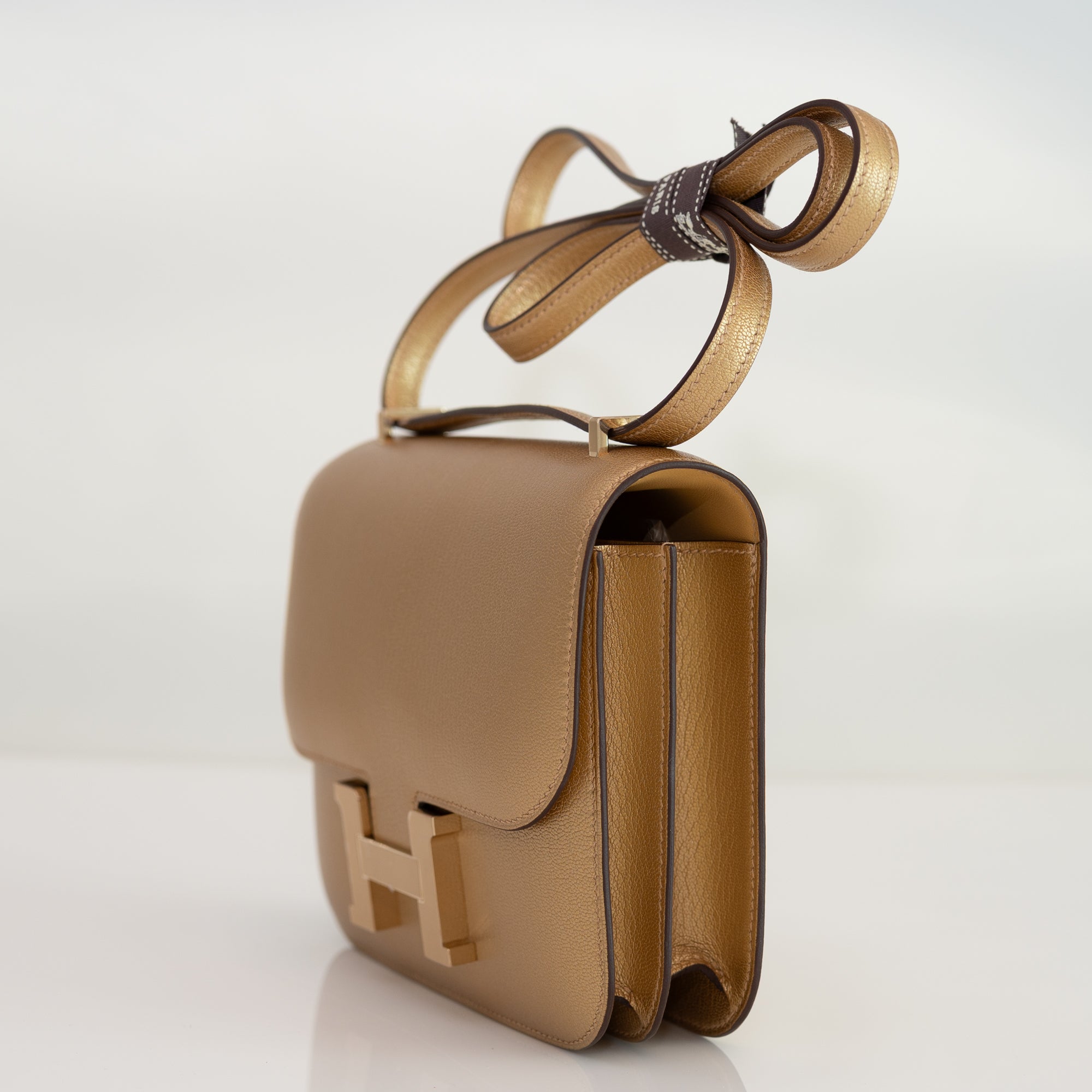 Hermès Constance 18 Doré Chèvre Chamkila Permabrass Hardware