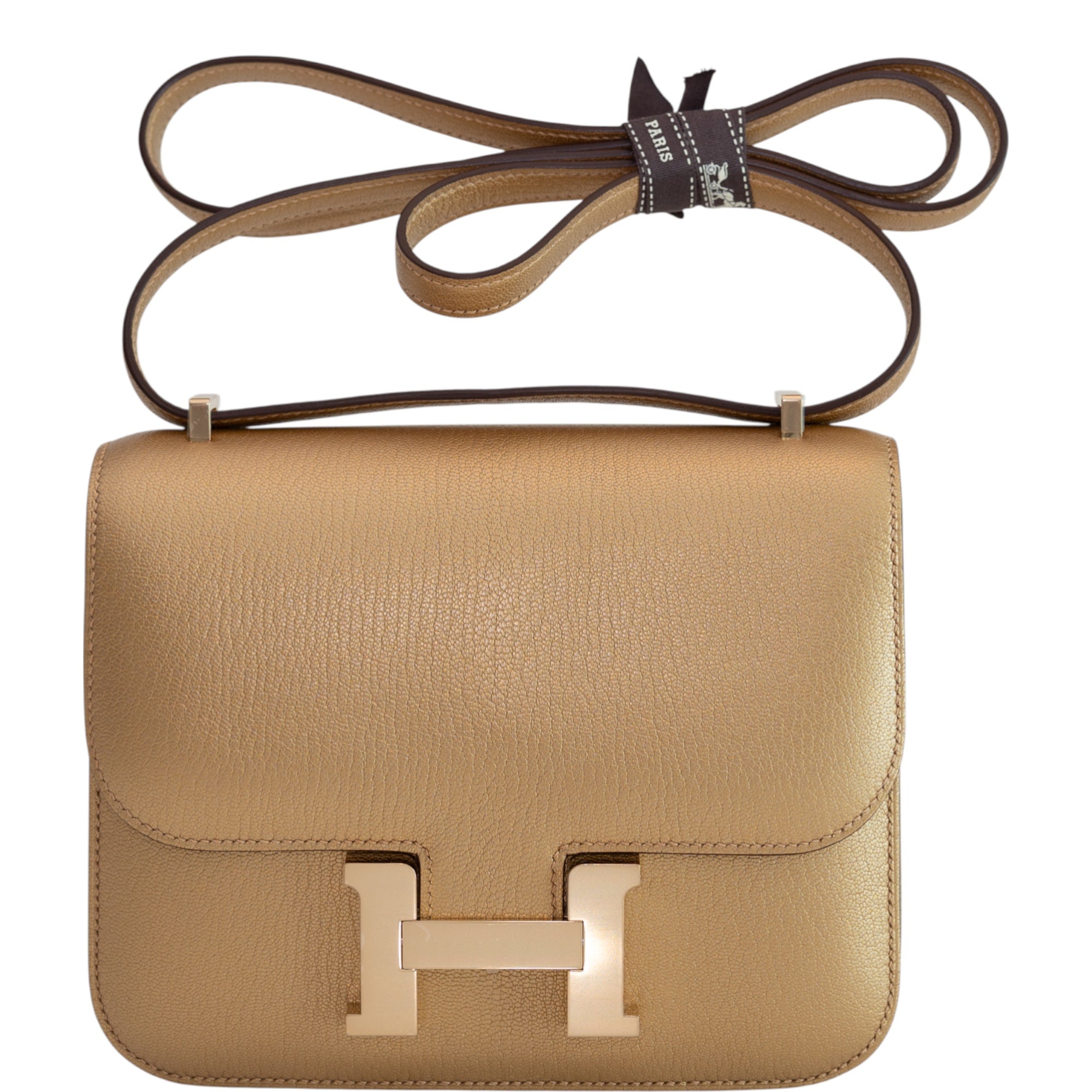 Hermès Constance 18 Doré Chèvre Chamkila Permabrass Hardware