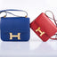 Hermès Constance 24 Blue Electrique Epsom Gold Hardware