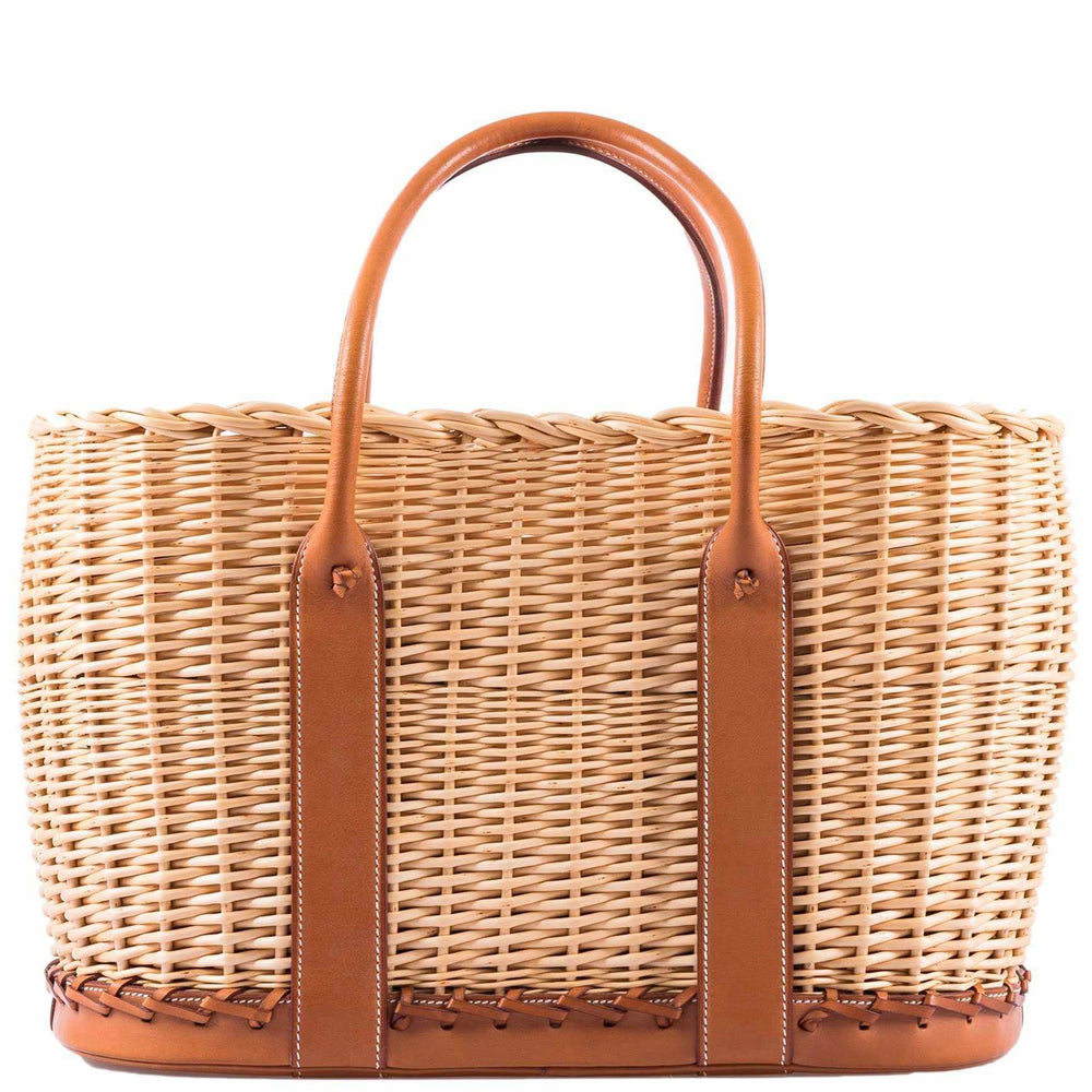 Hermès Garden Party 36 Picnic Fauve Barenia Osier Wicker