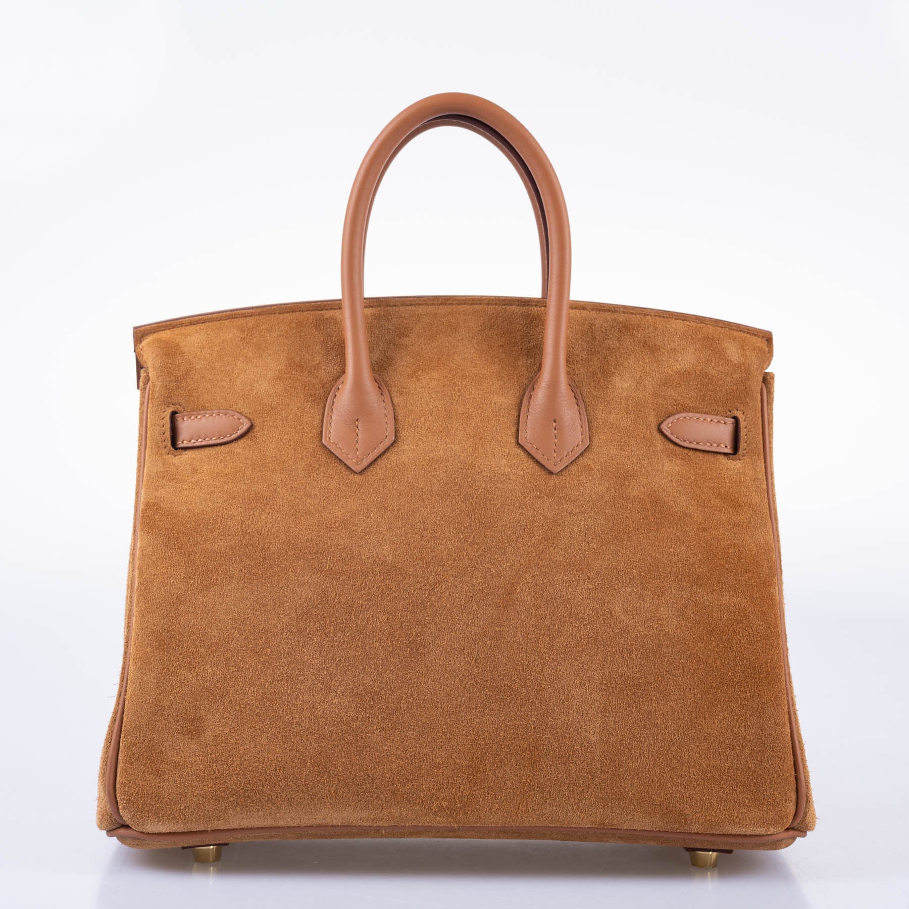 Hermès Grizzly Birkin 25 Gold Grizzly Suede and Swift Gold Hardware