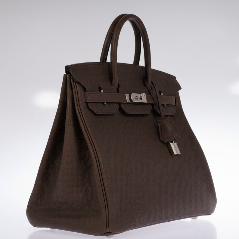 Hermès HAC 40 Dark Bronze Togo Palladium Hardware