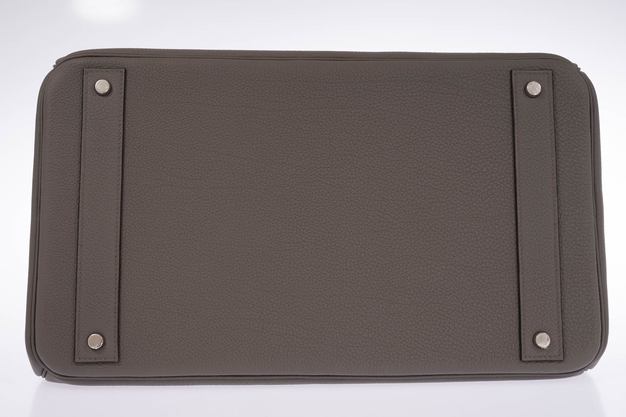 Hermès HAC Birkin 40 Etain Togo Palladium Hardware