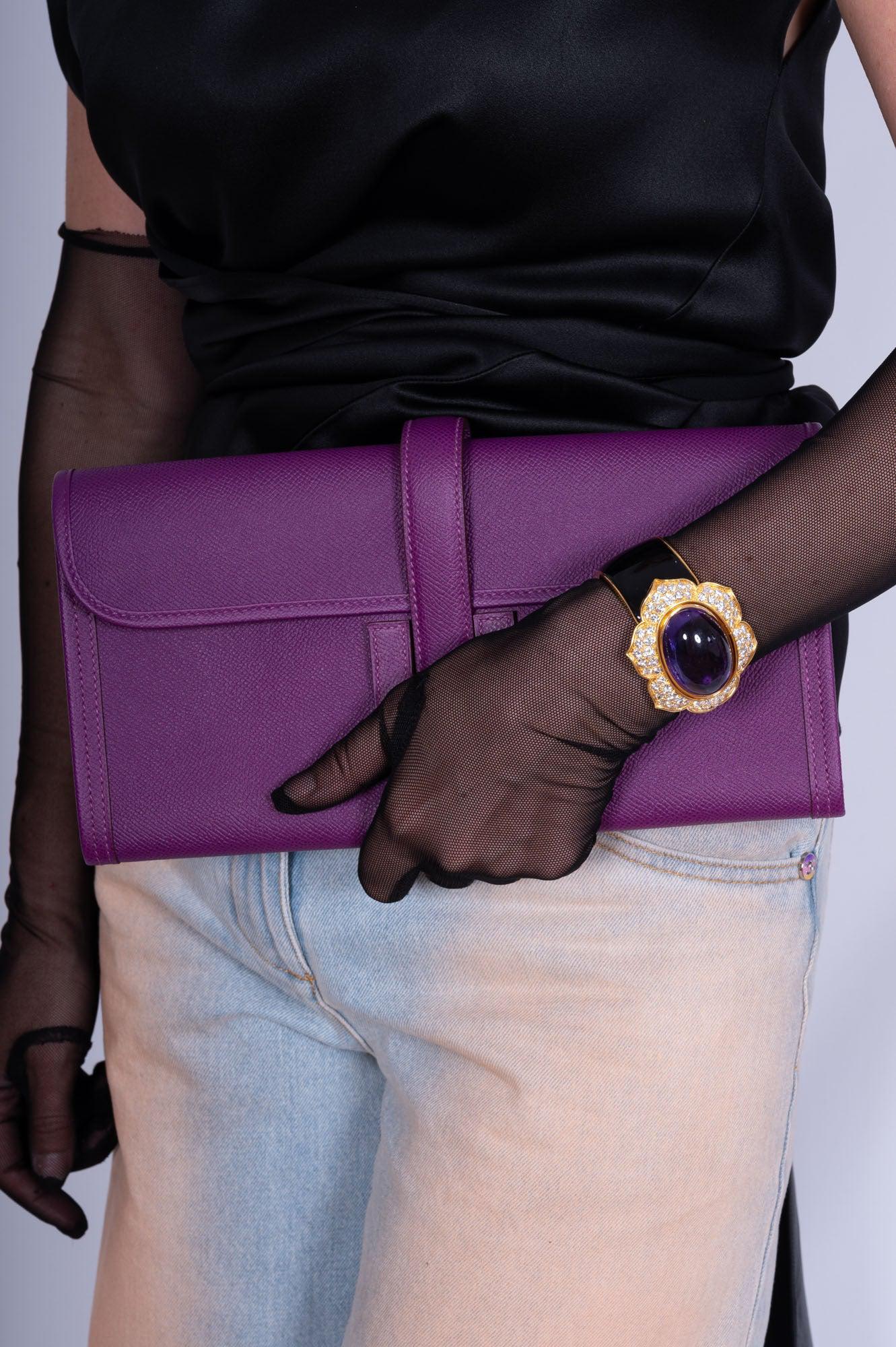 Hermès Jige Elan 29 Anémone Epsom