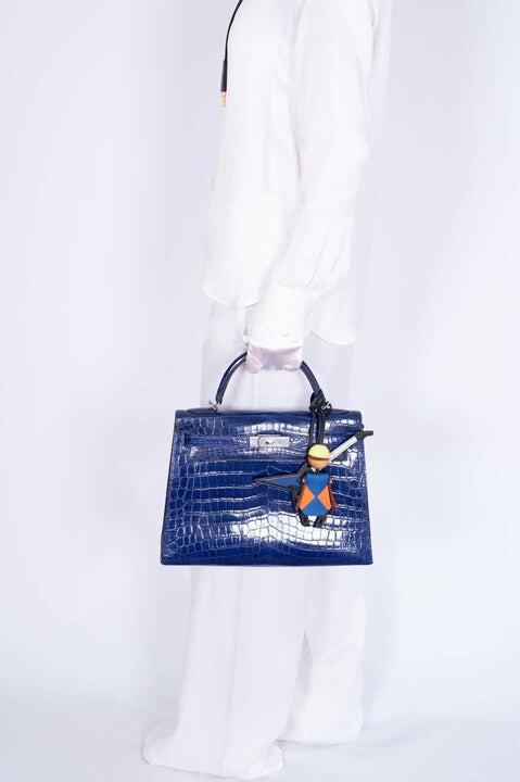 Hermès Jockey Charm in Mysore Leather