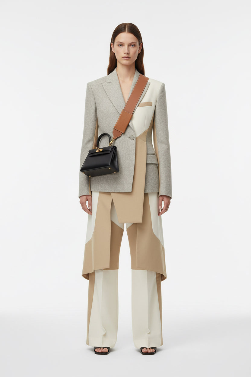 Hermes Kelly 20 Owl Print Silk, Rouge Vif Box Gold Hardware