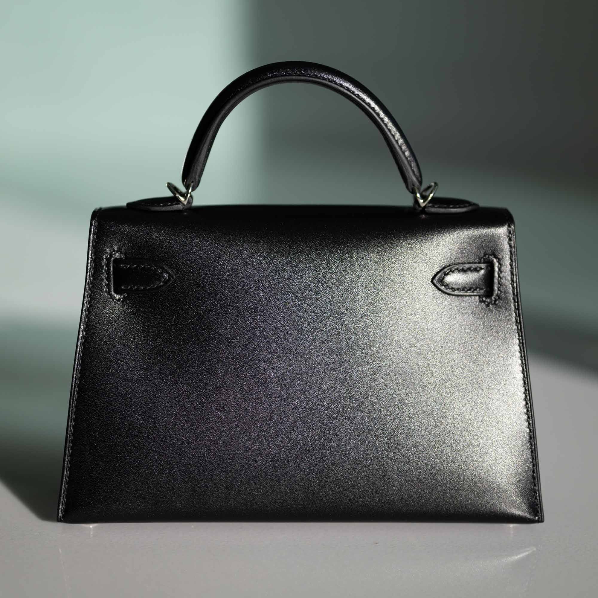 Hermès Kelly 20 Mini II Cheval de Bois Palladium Hardware