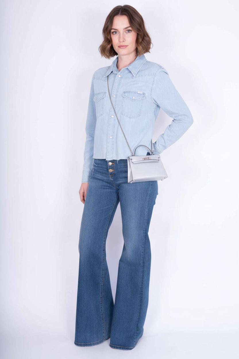 Hermès Kelly 20 Mini II Sellier Argent Silver Metallic Chèvre