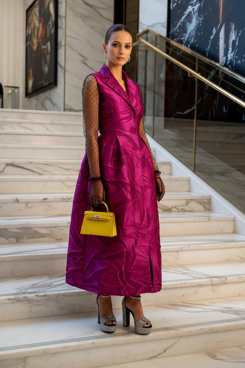 Hermès Kelly 20 Mini II Sellier Jaune Citron Ostrich Palladium Hardware