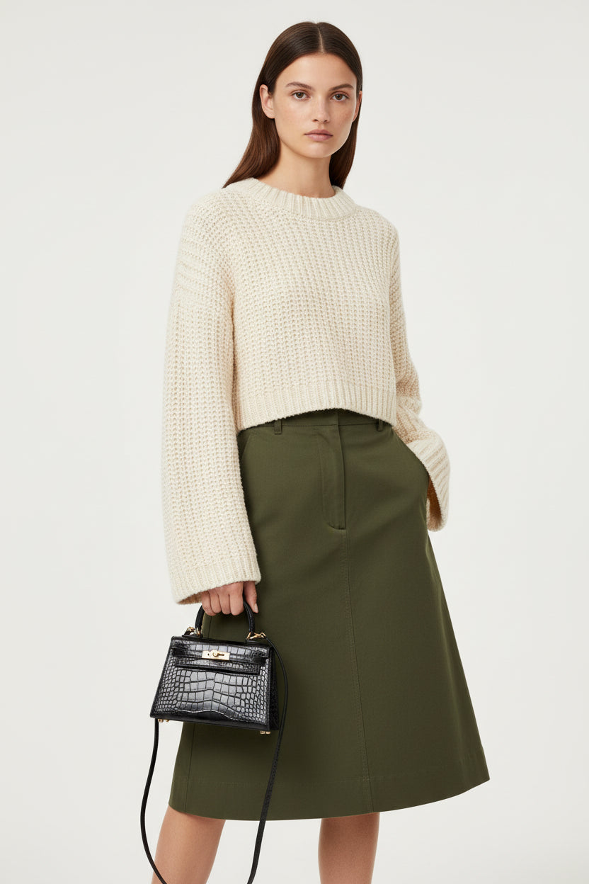 Hermès Kelly 20 Mini Vintage Black Noir Alligator with Gold Hardware
