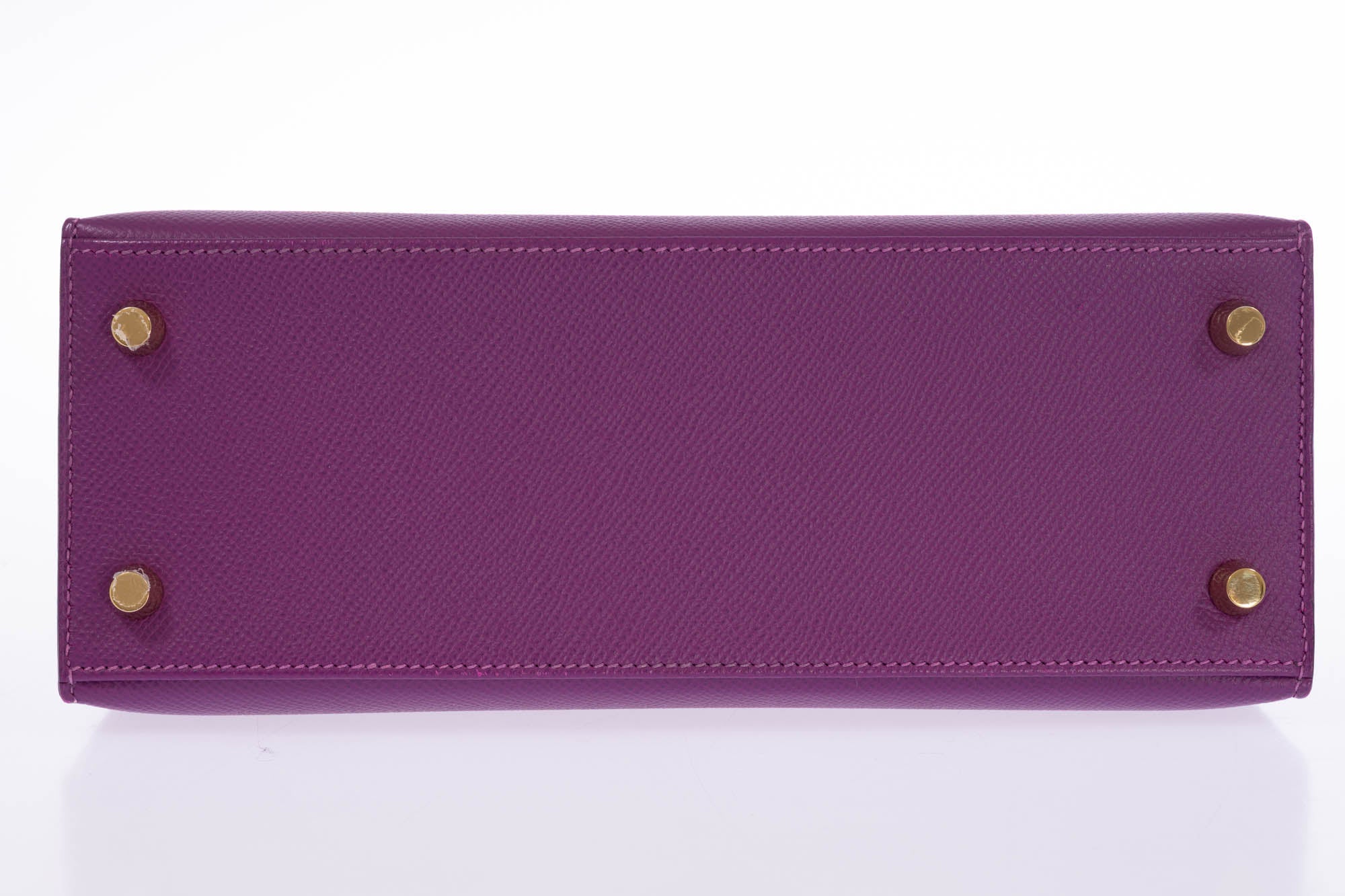 Hermès Kelly 25 Sellier Anemone Epsom Gold Hardware