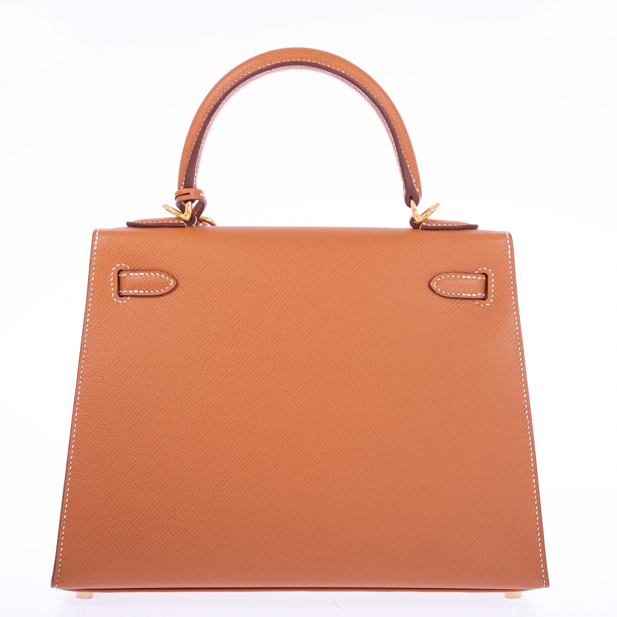 Hermès Kelly 25 Sellier Gold Epsom Gold Hardware