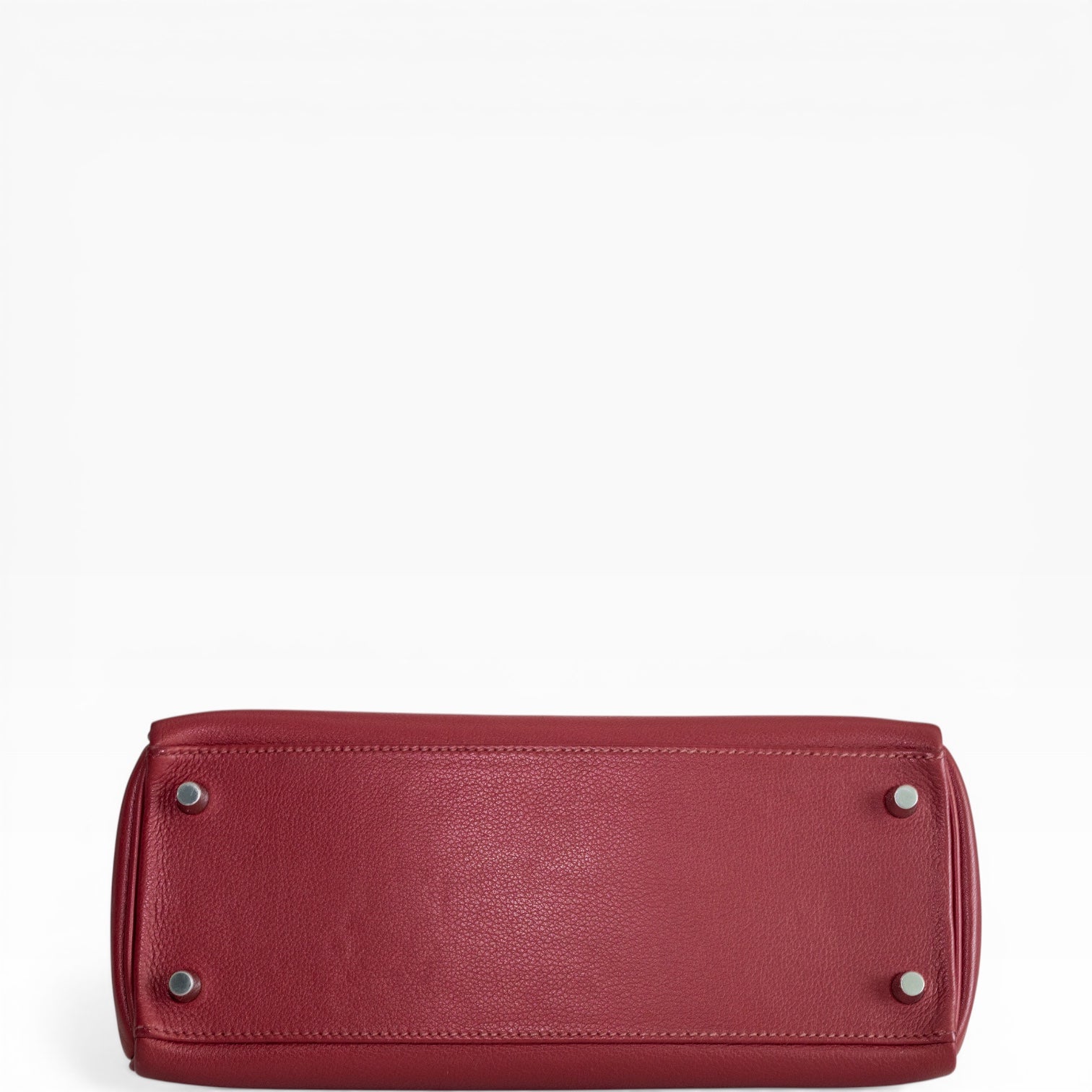 Hermès Kelly 28 Retourne Rubis Evergrain Palladium Hardware