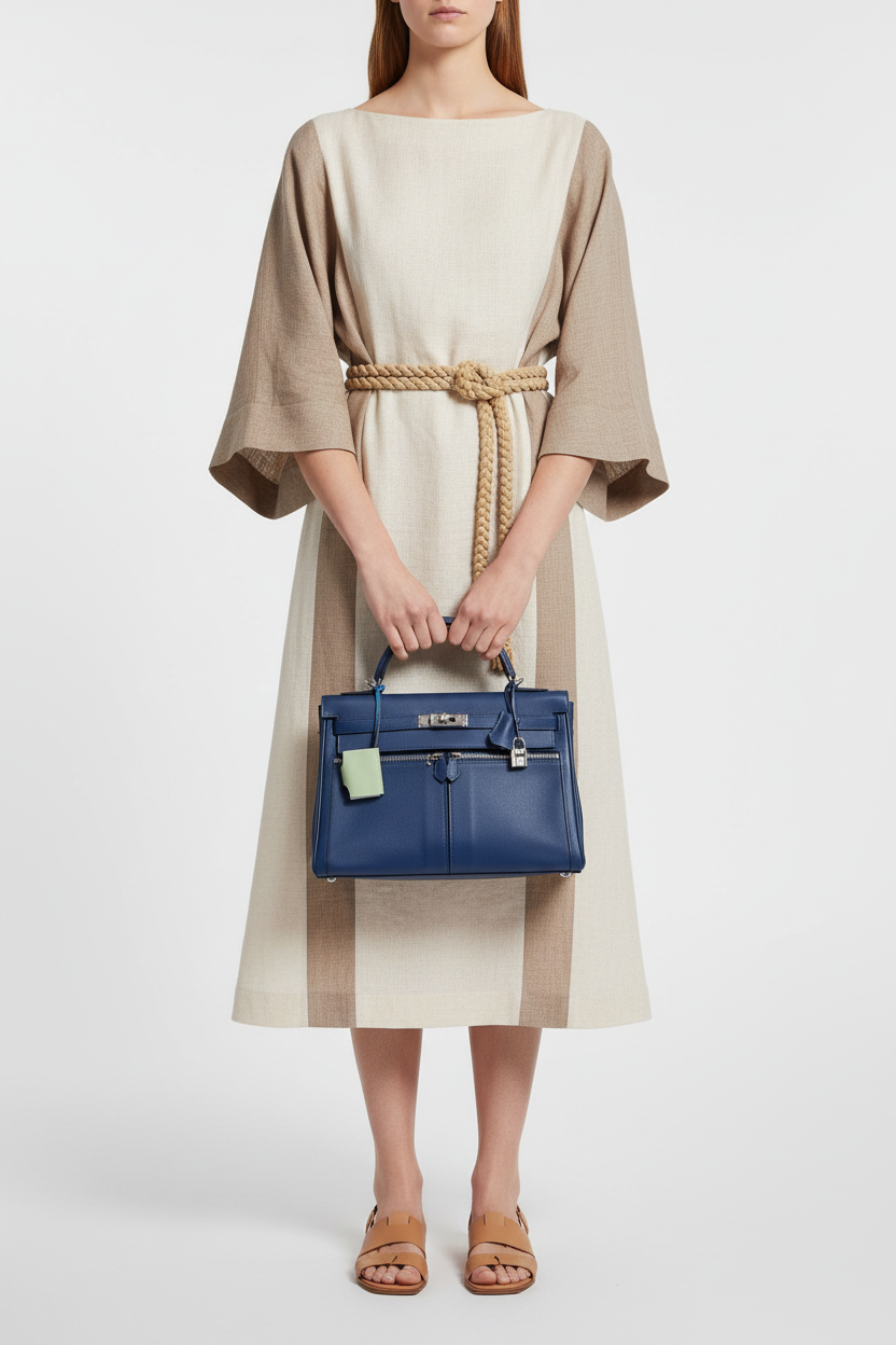 Hermès Kelly 32 HSS Lakis Bleu Saphir Swift Palladium Hardware