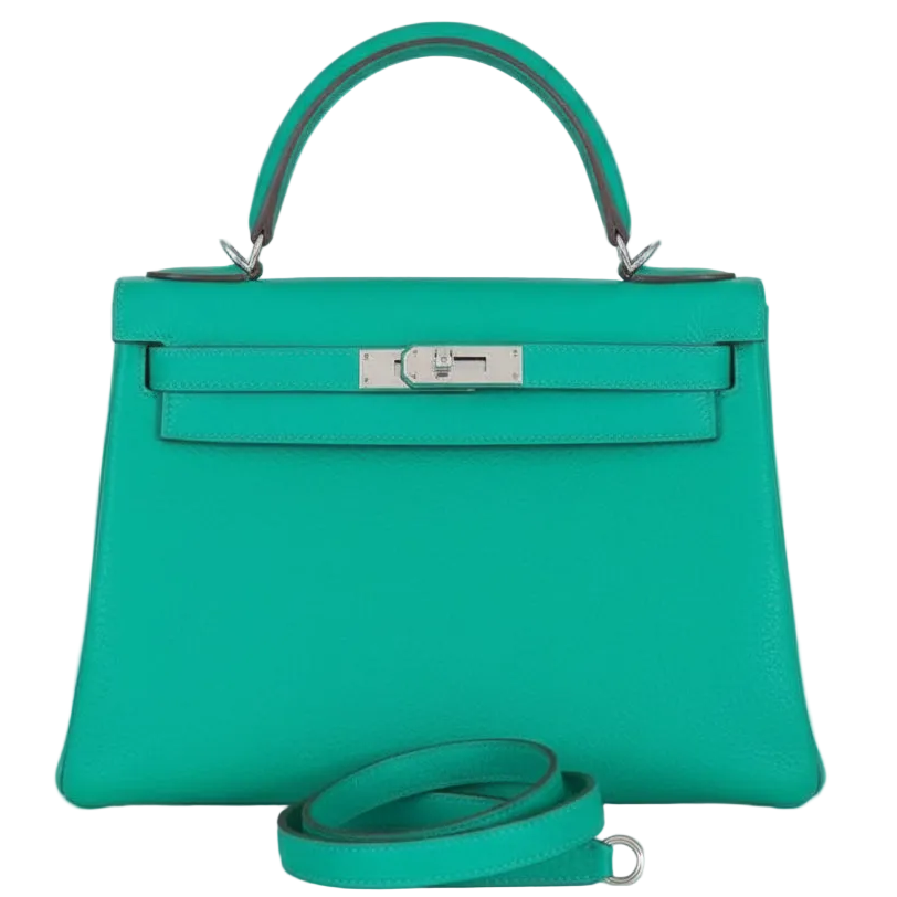 Hermès Kelly Bag 28 Togo Menthe Palladium Hardware