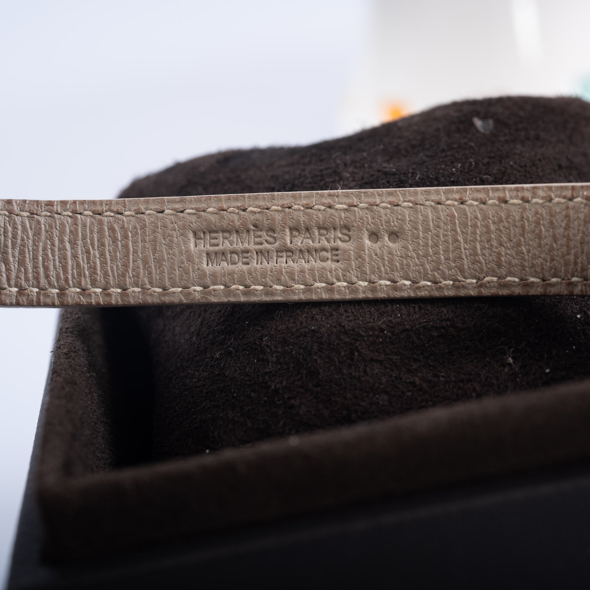 Hermès Kelly Bracelet Himalayan Niloticus Crocodile 18K White Gold & Diamond Pavé