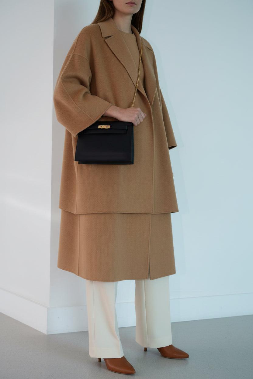 Hermès Kelly Danse II Noir Volupto Gold Hardware