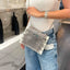 Hermès Kelly Danse II Ombré Salvator Lizard with Palladium Hardware