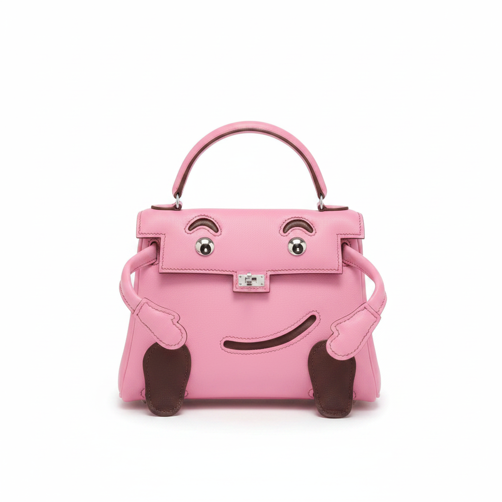 Hermès Kelly Doll Quelle Idole 5P Bubblegum Pink Swift Palladium Hardware