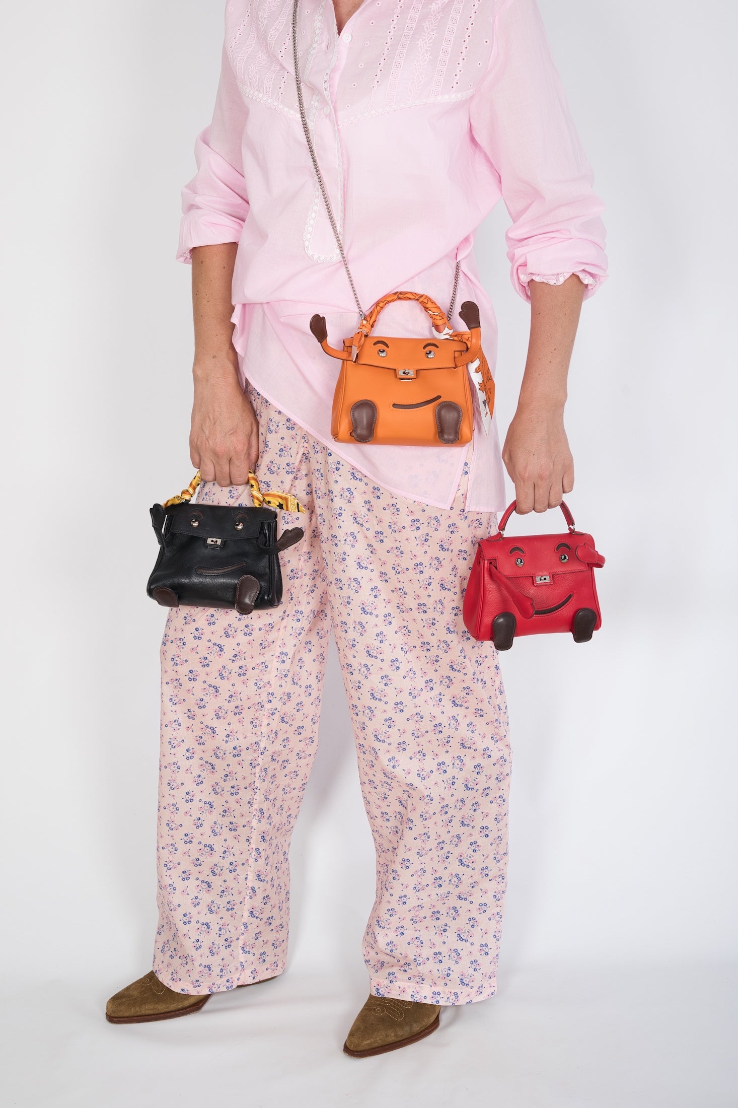 Hermès Kelly Doll Quelle Idole Noir Gulliver Palladium Hardware