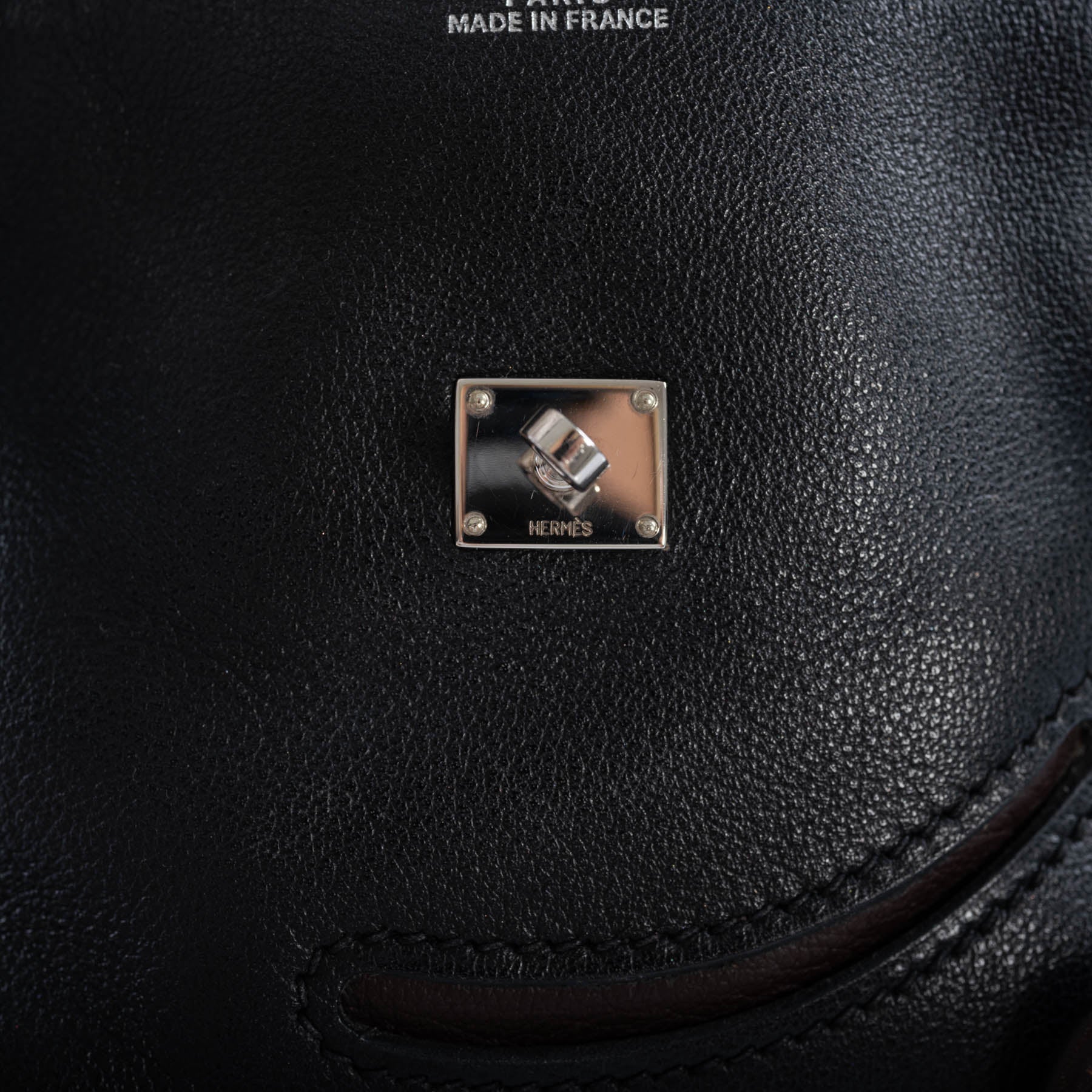 Hermès Kelly Doll Quelle Idole Noir Gulliver Palladium Hardware