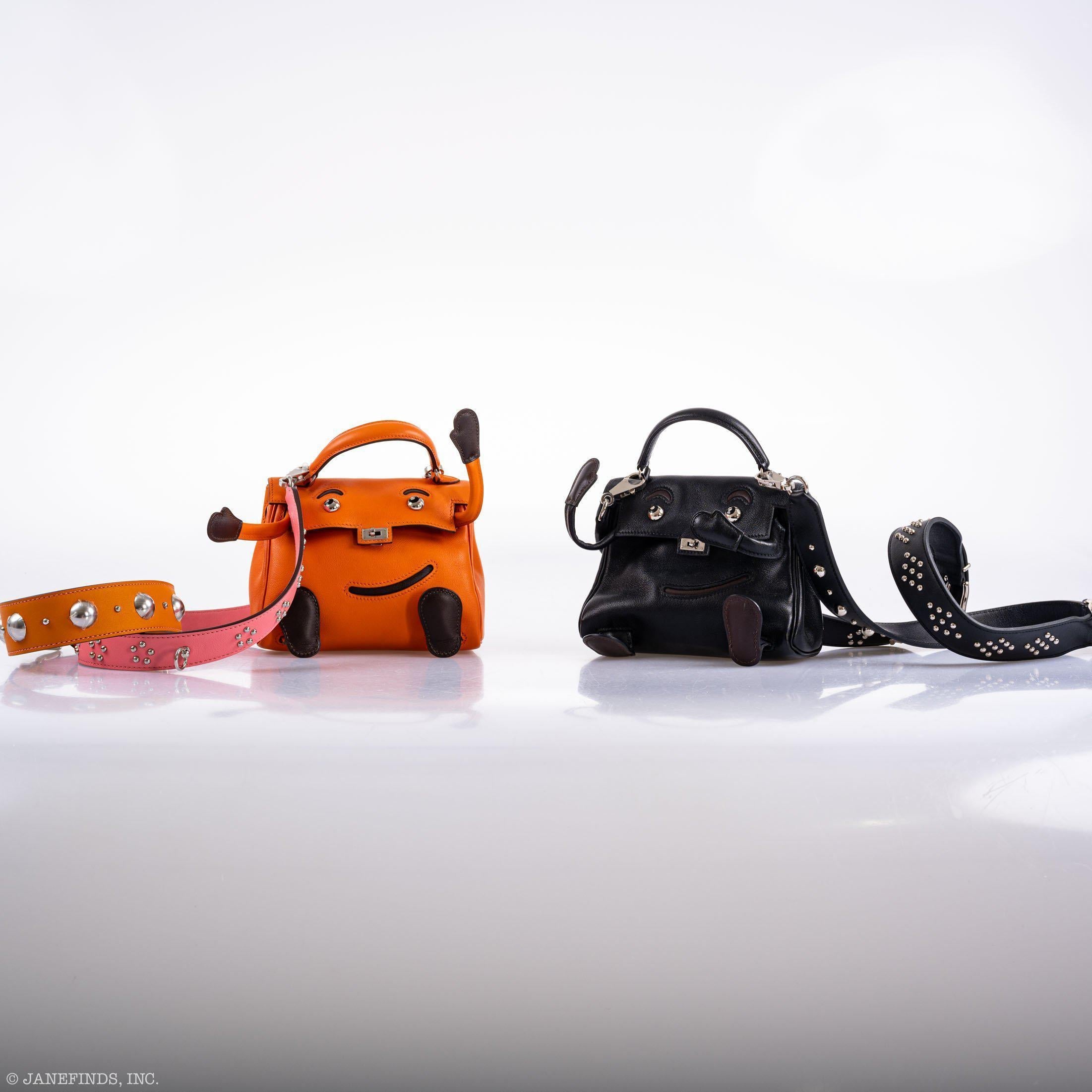 Hermès Kelly Doll Quelle Idole Orange H Gulliver Palladium Hardware