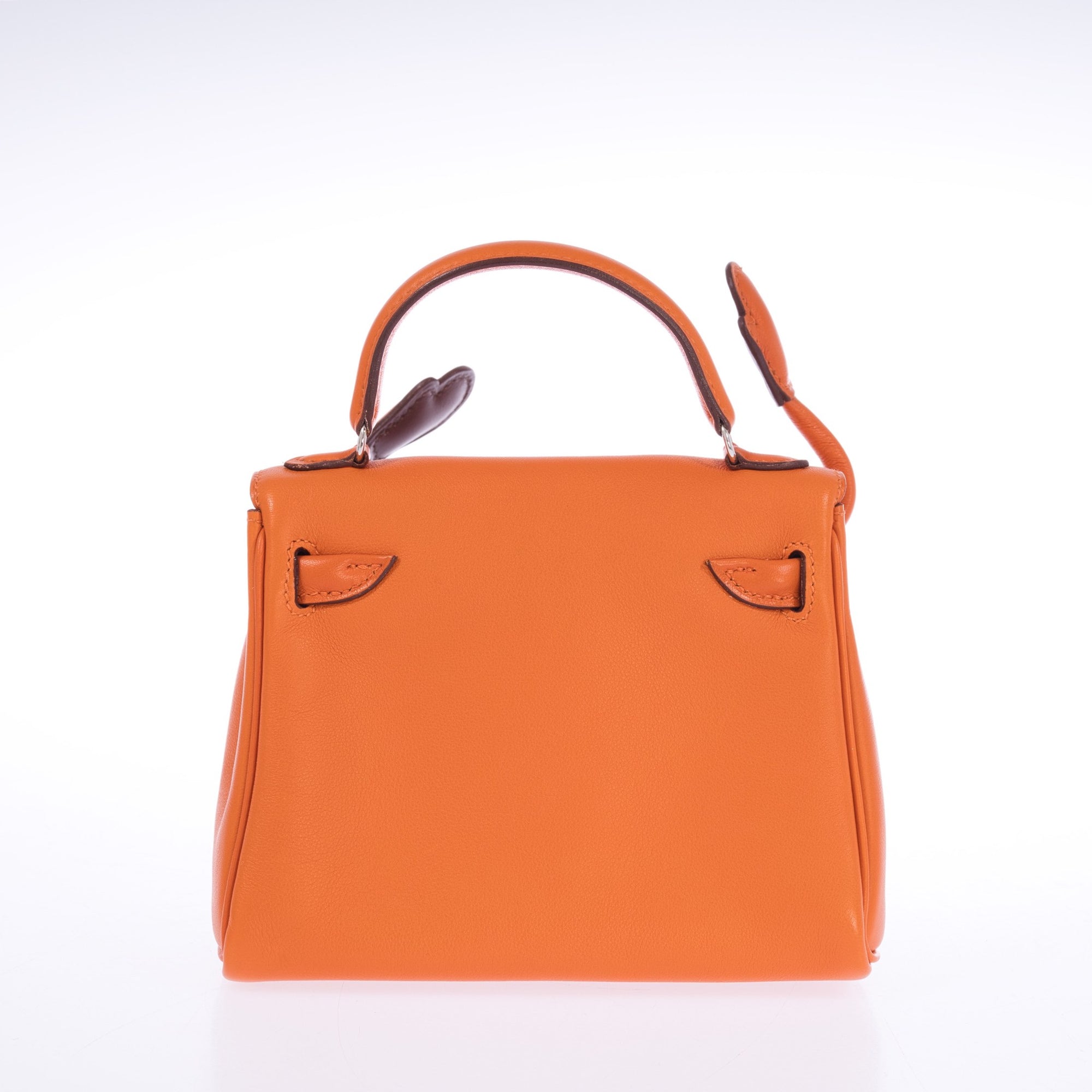 Hermès Kelly Doll Quelle Idole Orange H Gulliver Palladium Hardware