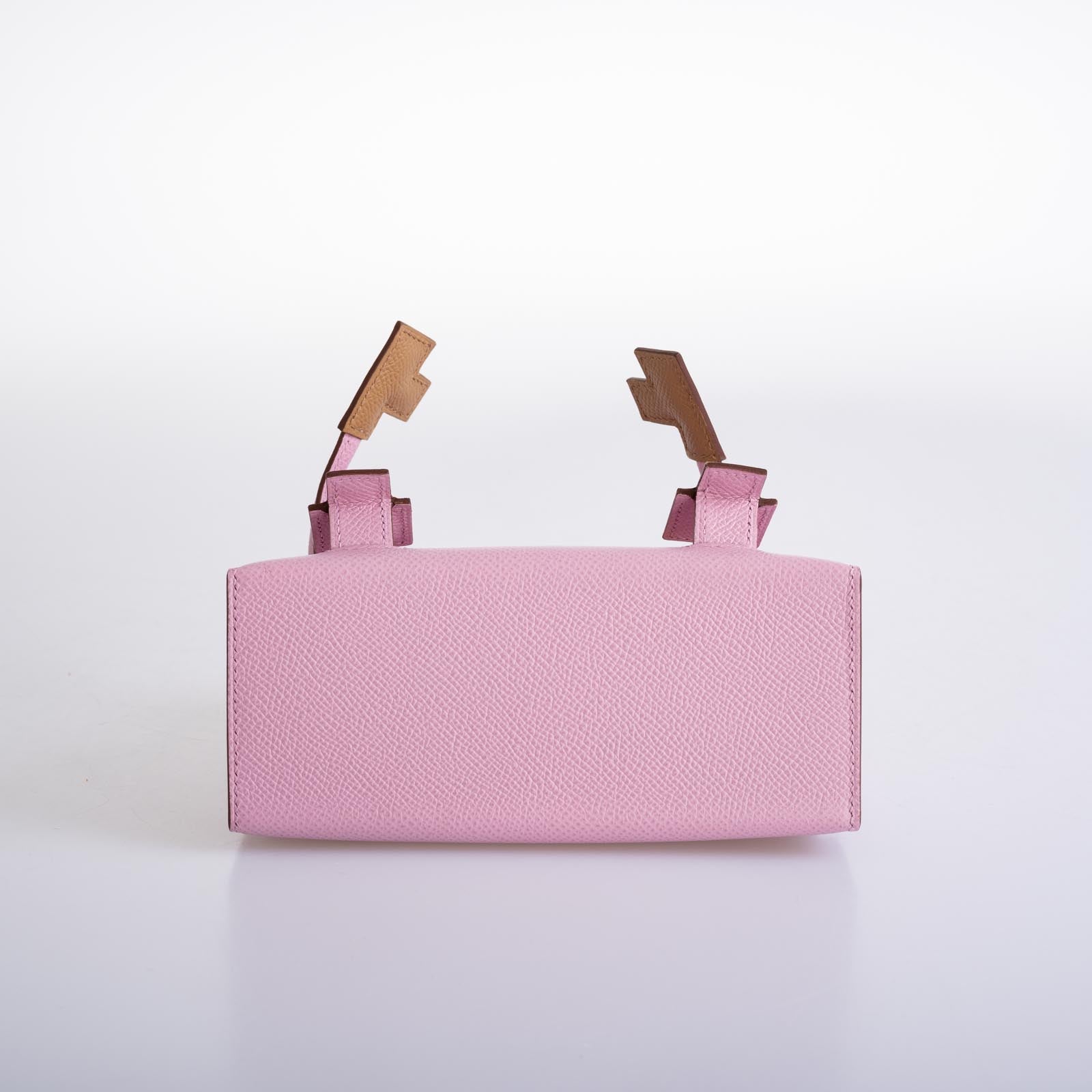 Hermès Kelly Doll Quelle Idole Picto Mauve Sylvestre Epsom Palladium Hardware