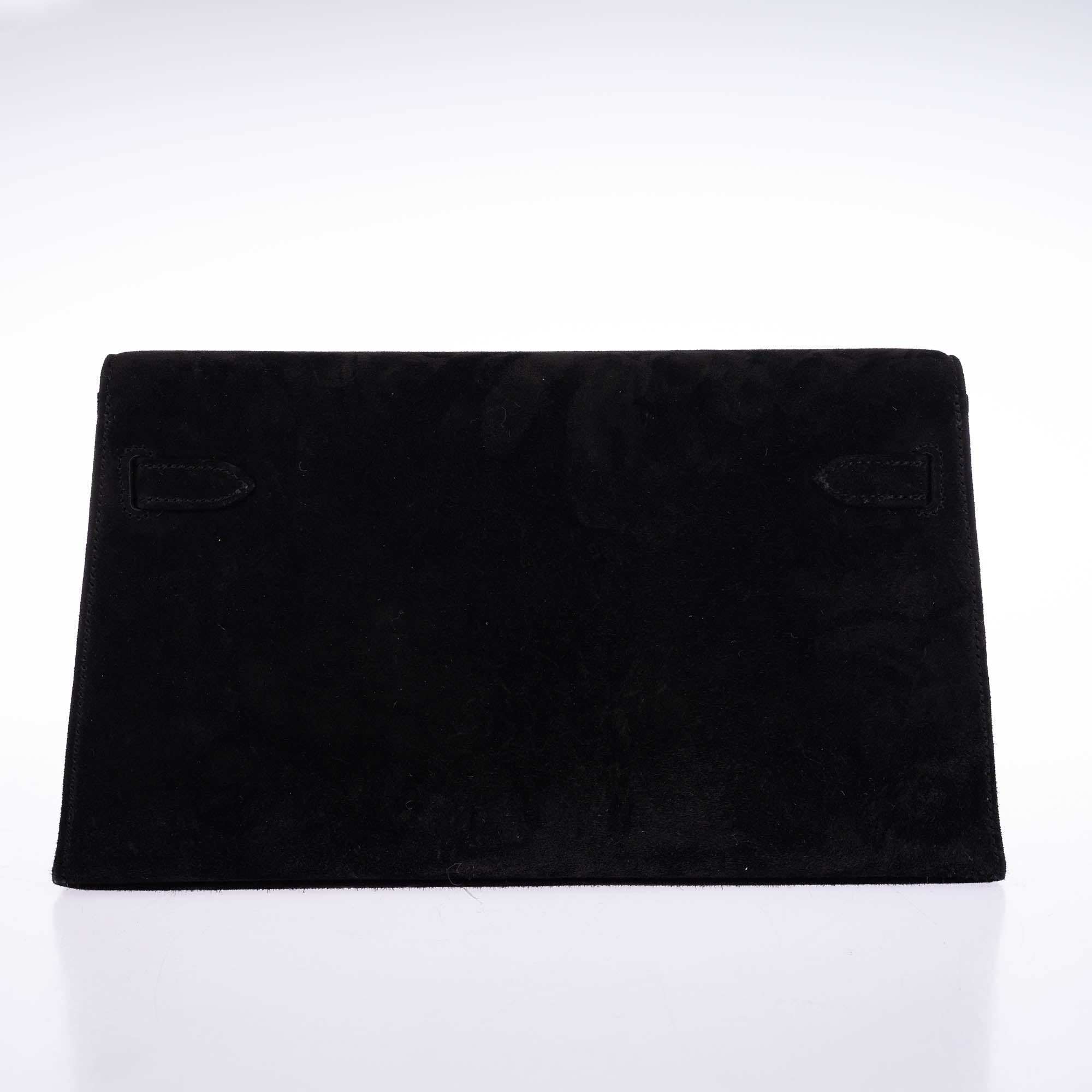 Hermès Kelly Elan Noir Veau Doblis Permabrass Hardware | JANEFINDS